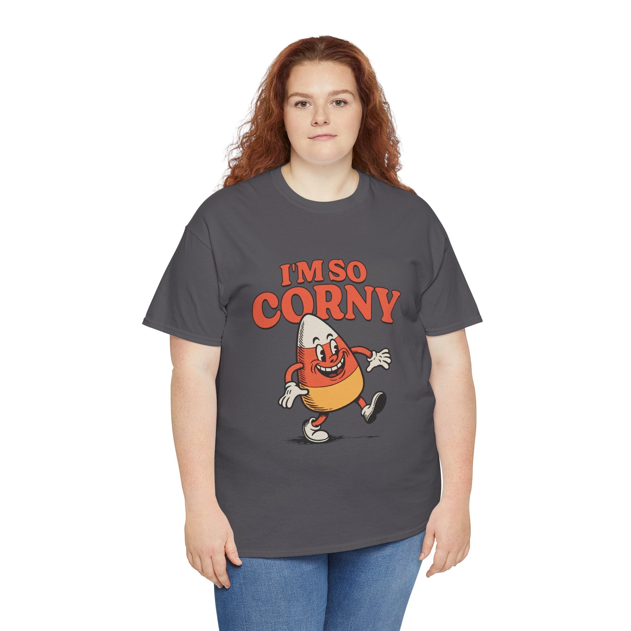 Funny Corny Graphic T-Shirt Printify