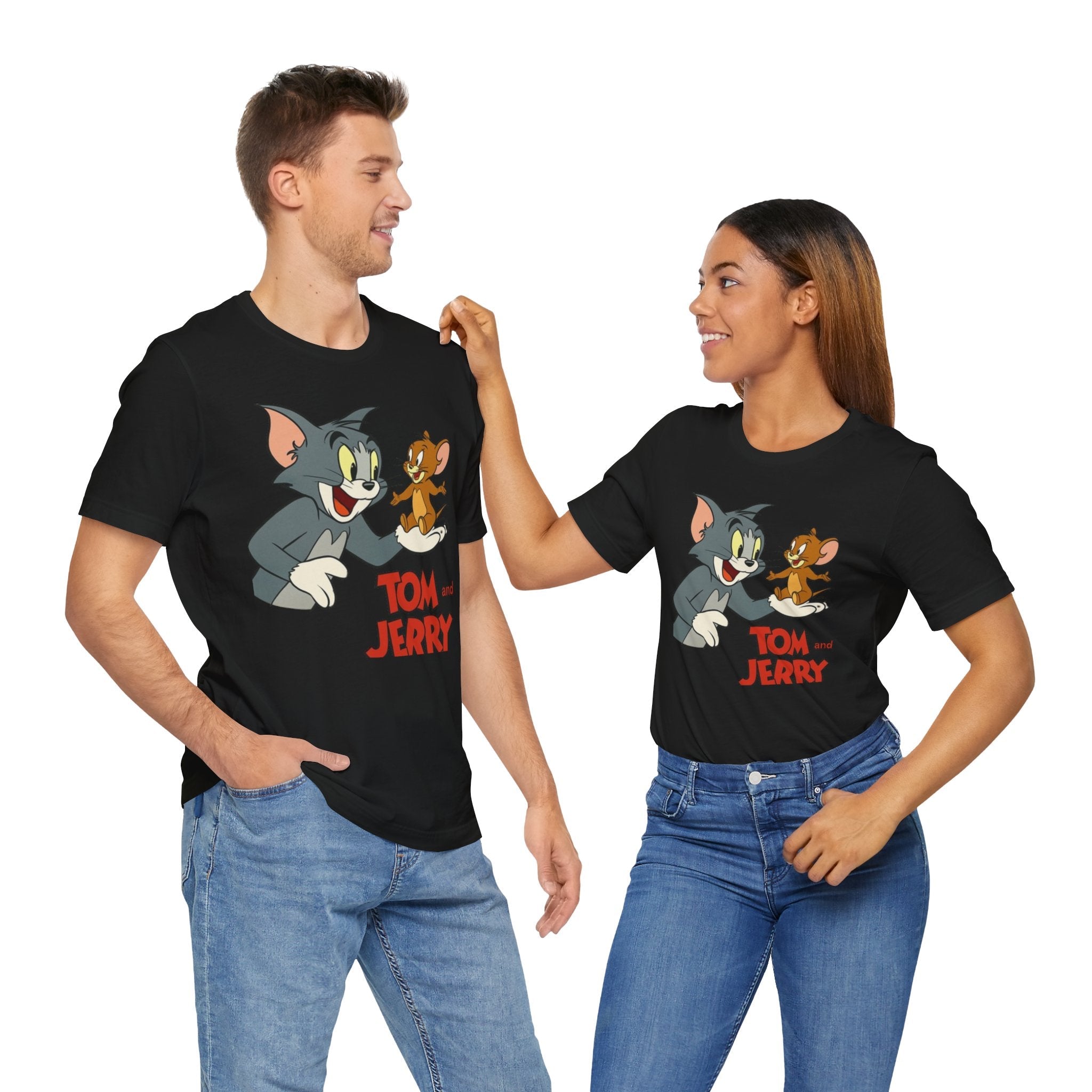 Tom and Jerry Graphic T-Shirt Printify