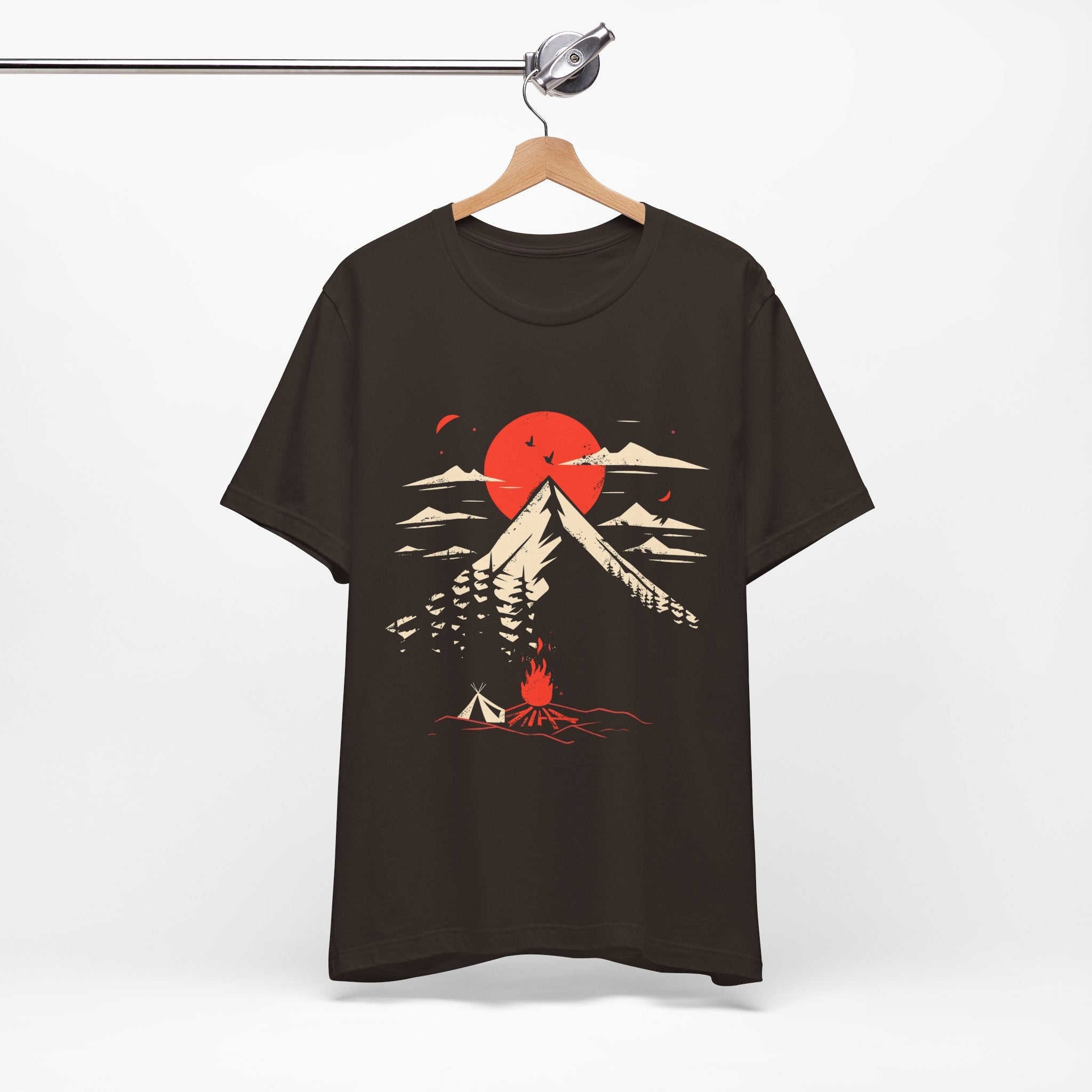 Mountain Adventure Graphic T-shirt Printify