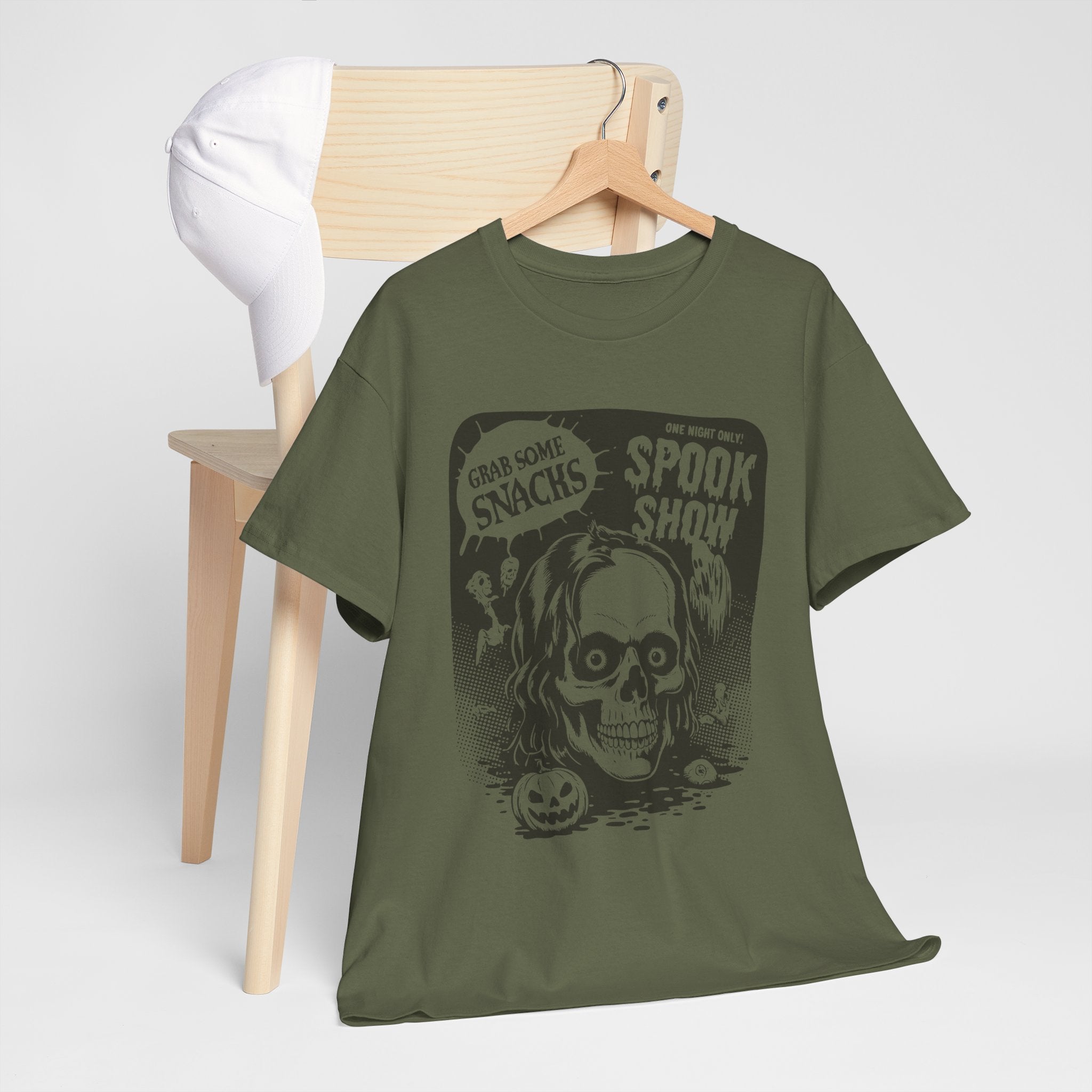 Halloween Spook Show Graphic T-Shirt Printify