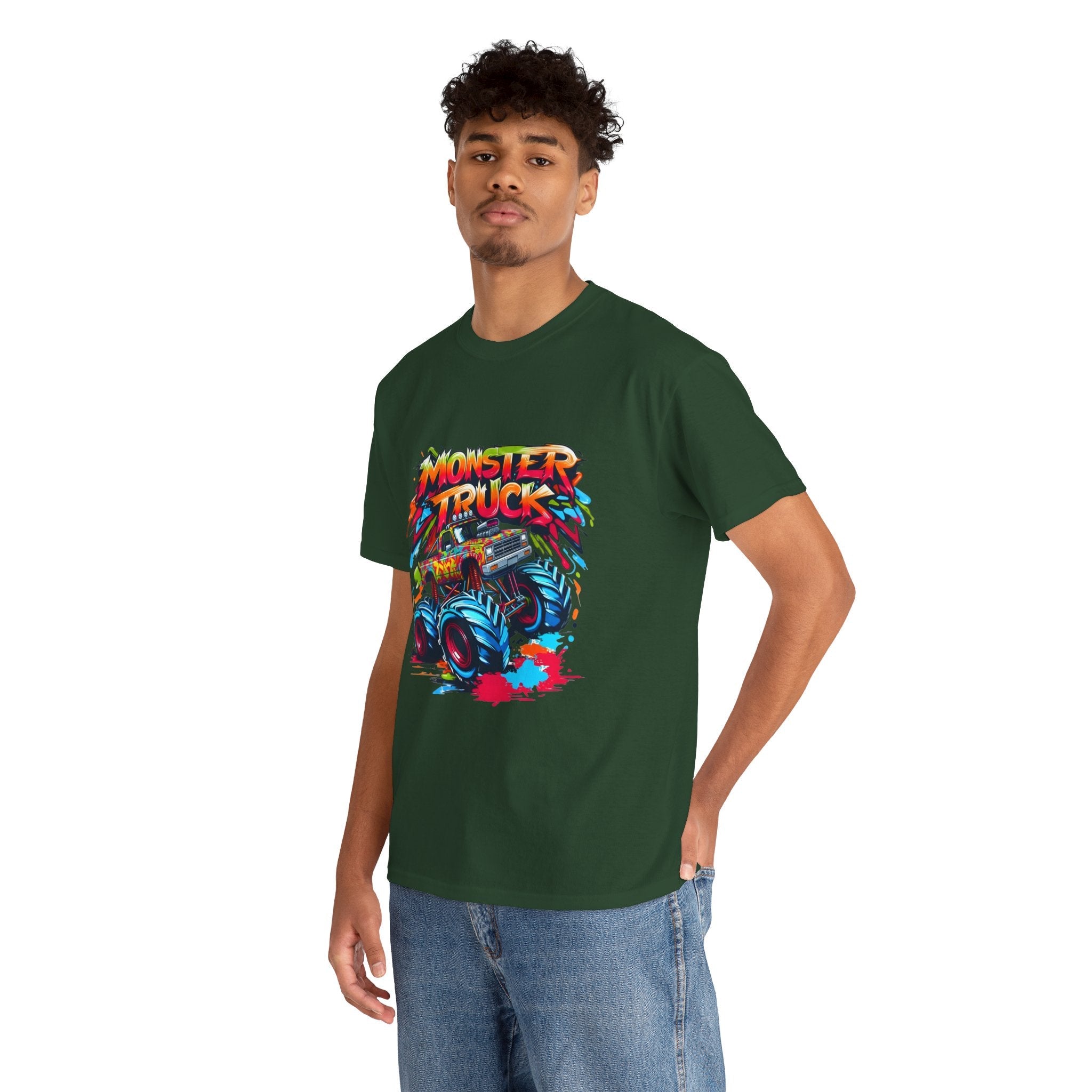 Monster Trucks Graffiti T- Shirt Printify