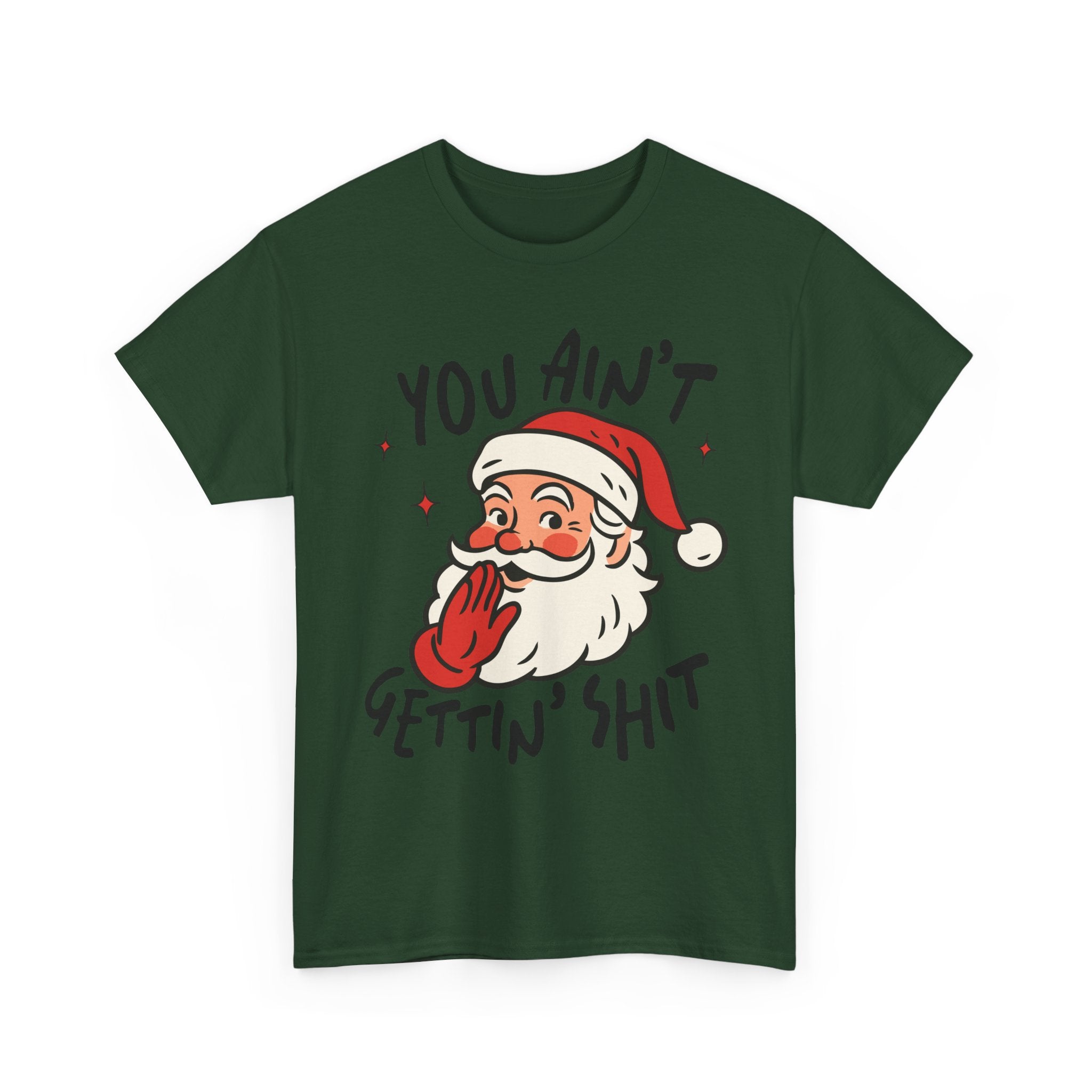 Holiday Humor Santa Funny Christmas T- Shirt Printify