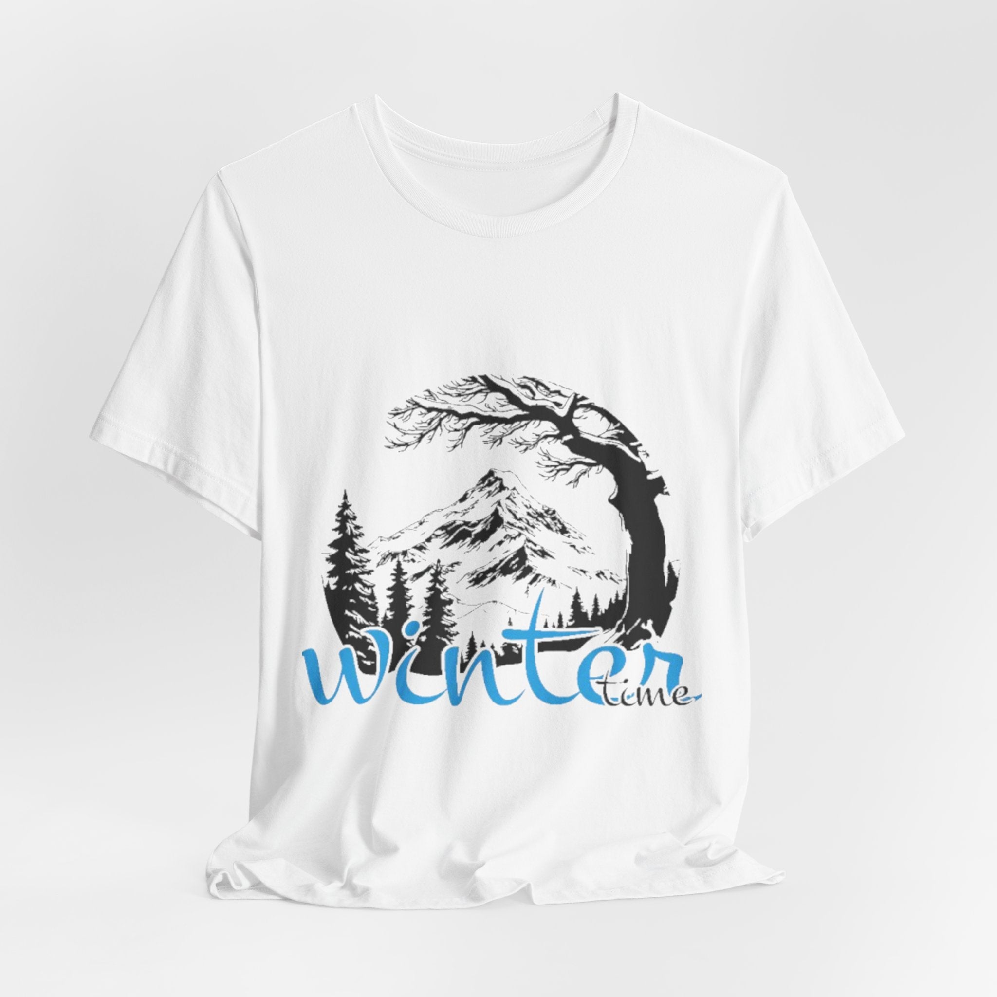 Winter Time Graphic T-Shirt Printify