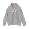 Candy Cane Bow Hoodie Printify