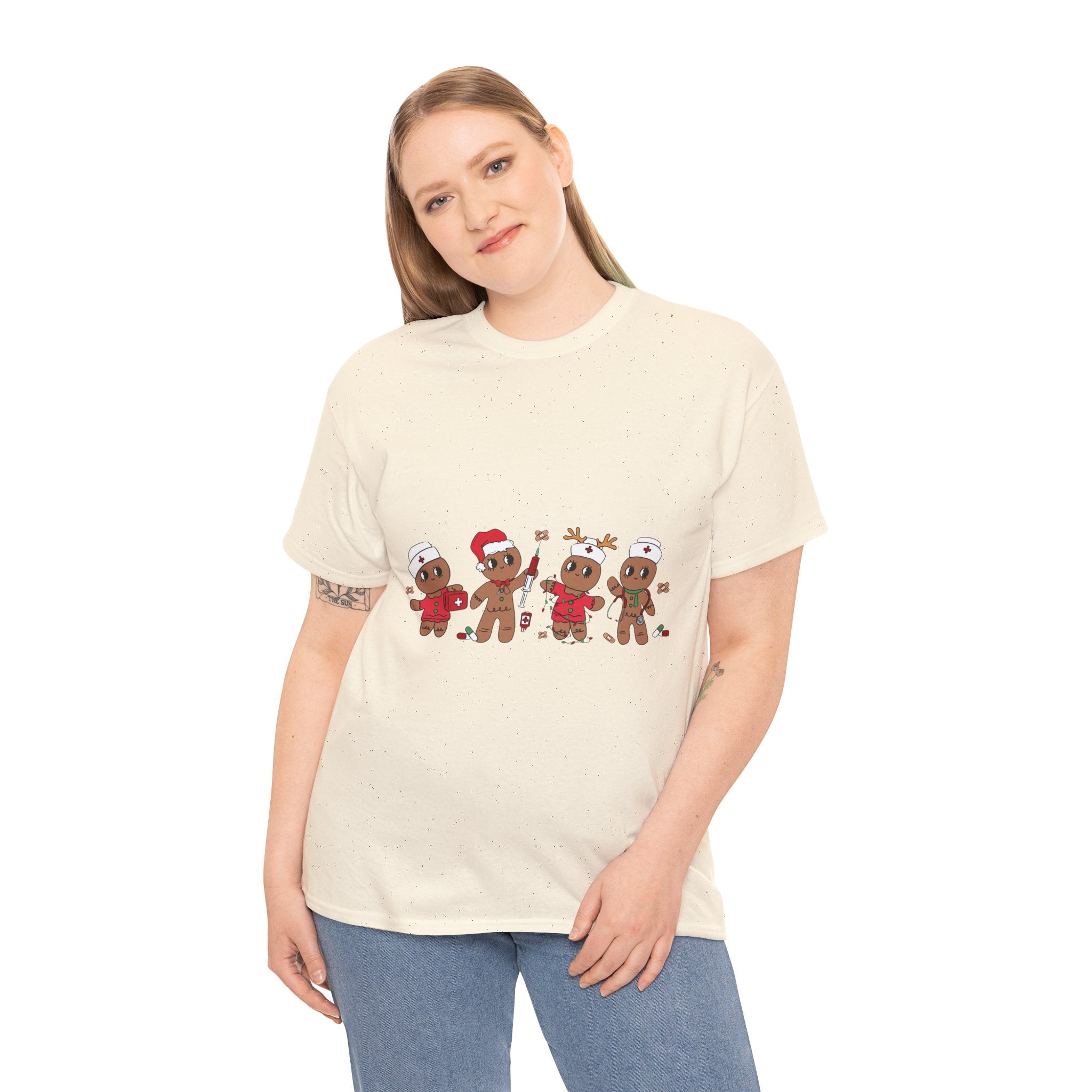 Holiday Bear Graphic T-Shirt Printify