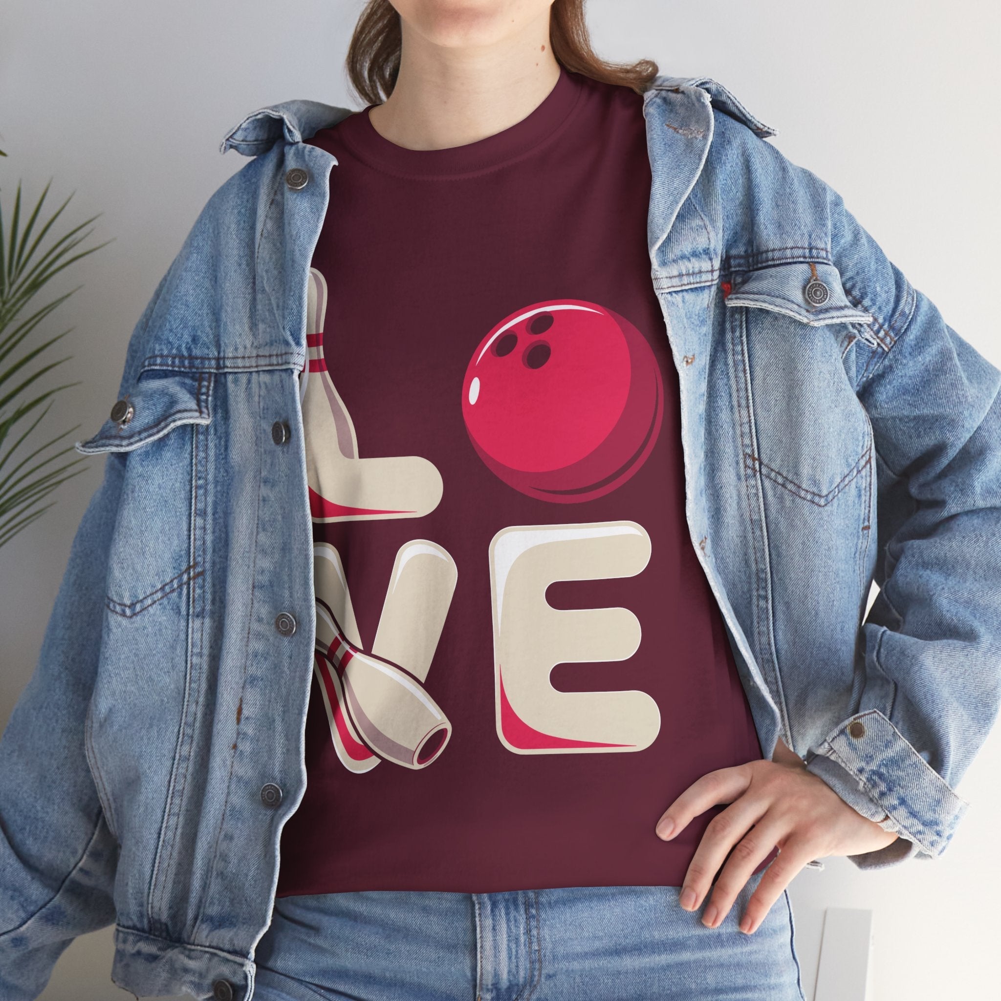 Bowling Love Graphic T-shirt Printify