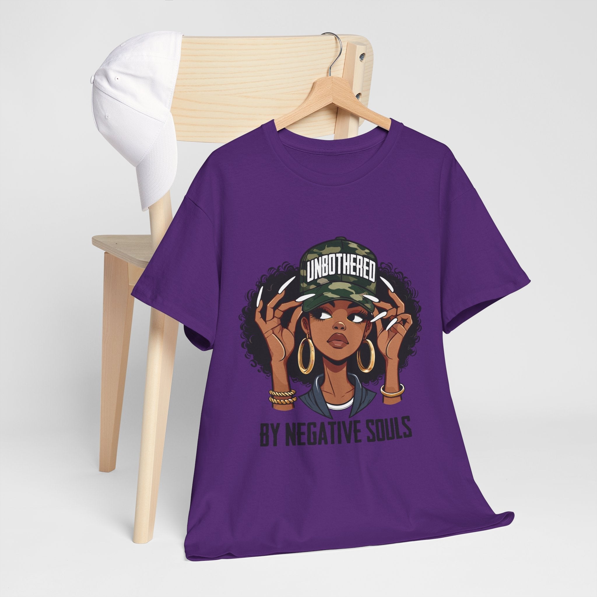 Unbothered Unisex Graphic T-Shirt Printify