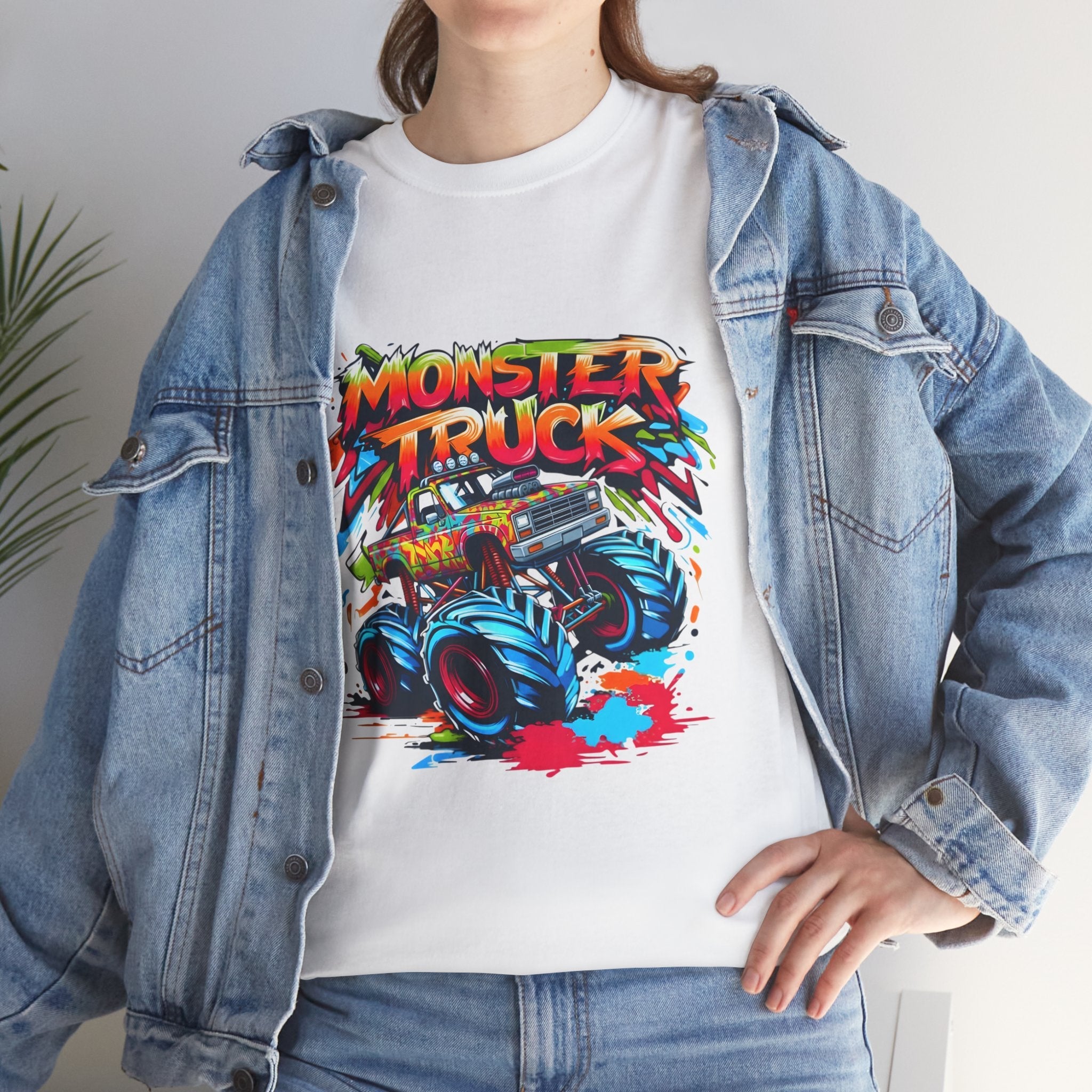 Monster Trucks Graffiti T- Shirt Printify
