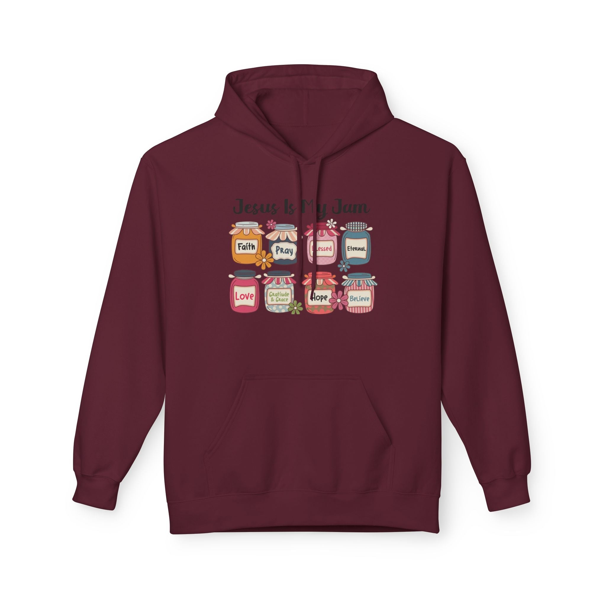 Jesus Is My Jam Graphic Hoodie Printify