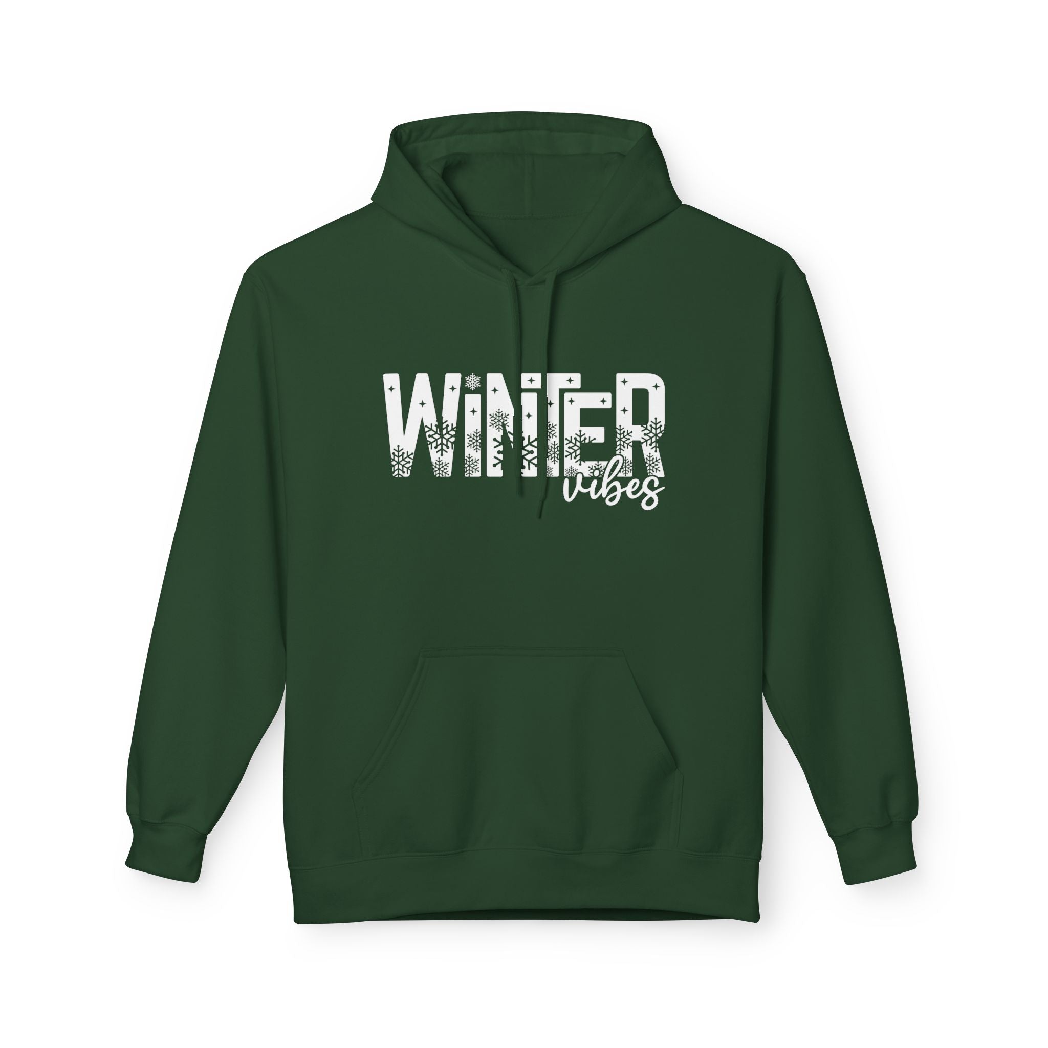 Winter Vibes Hoodie Printify