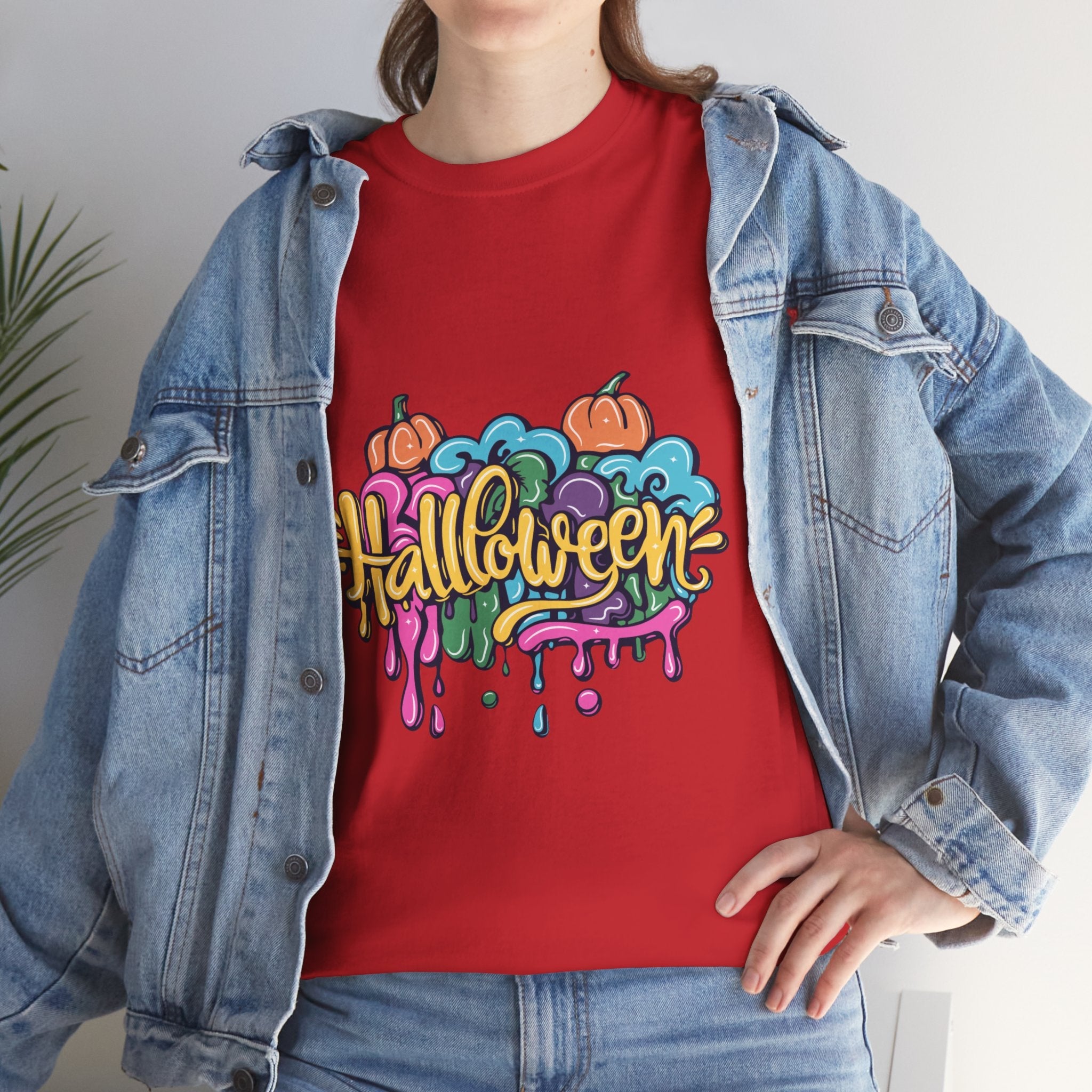 Halloween Unisex graffiti T- Shirt Printify