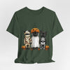 Halloween Spooky Cats Graphic T-Shirt Printify