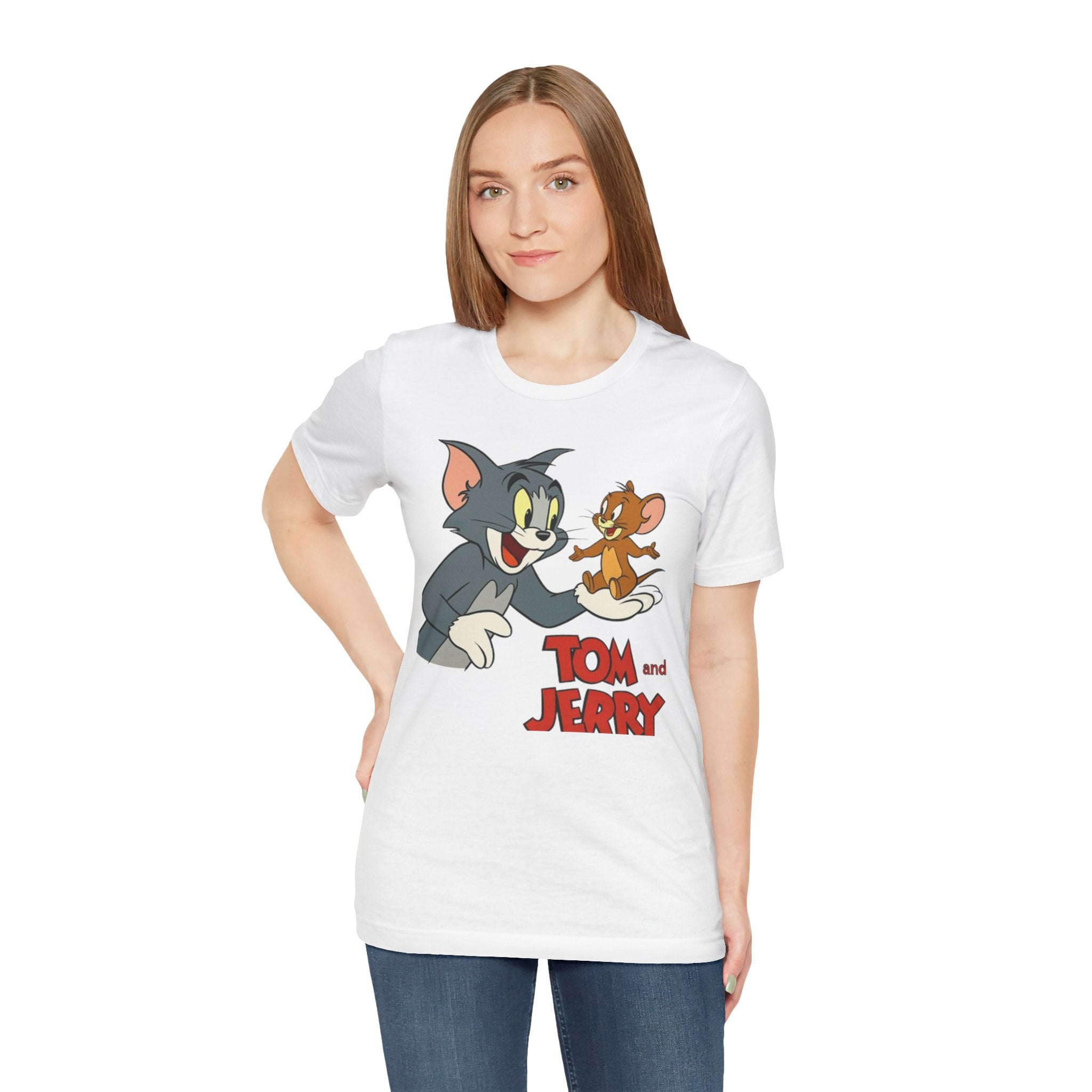 Tom and Jerry Graphic T-Shirt Printify