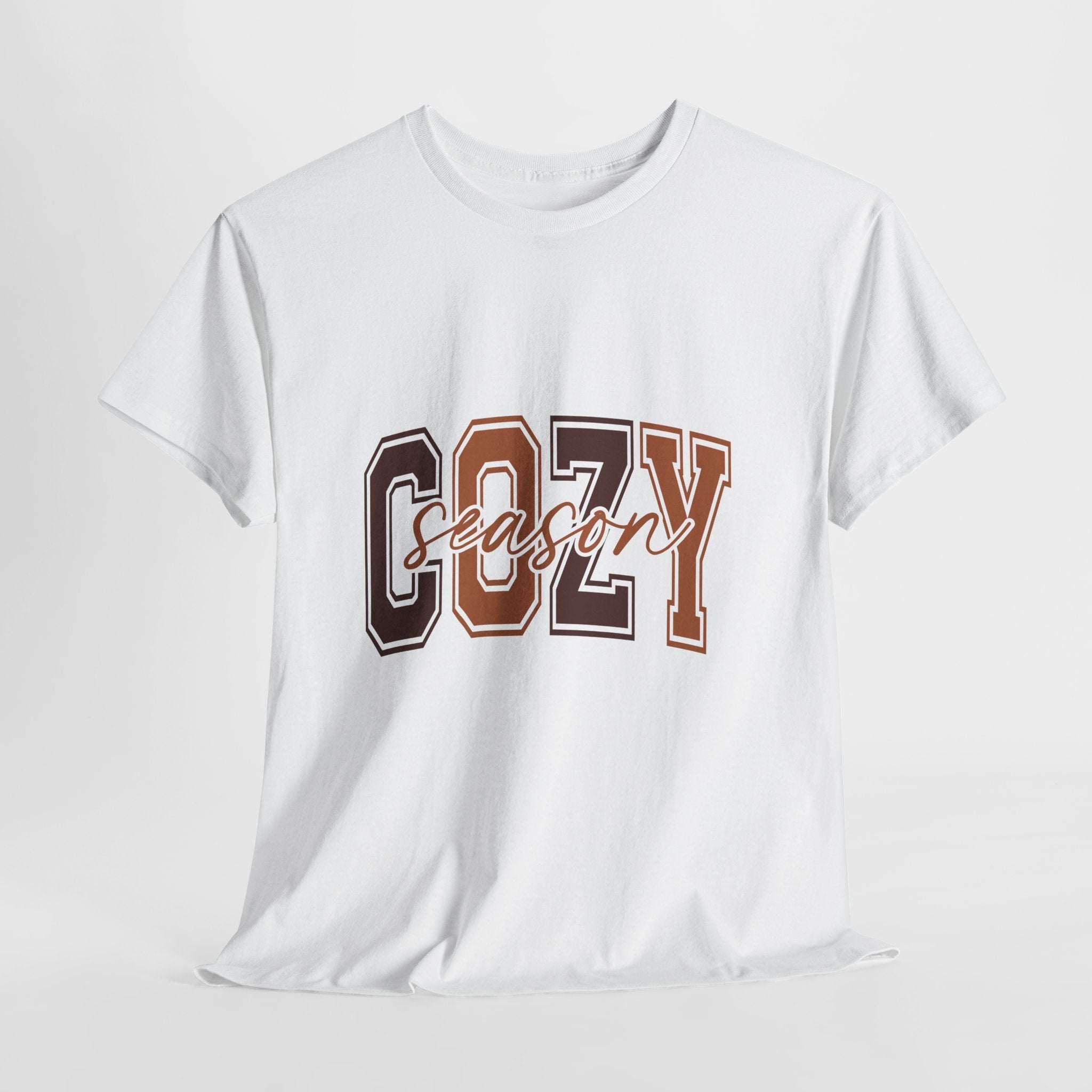 Cozy Season Fall Fashion T-Shirt Printify