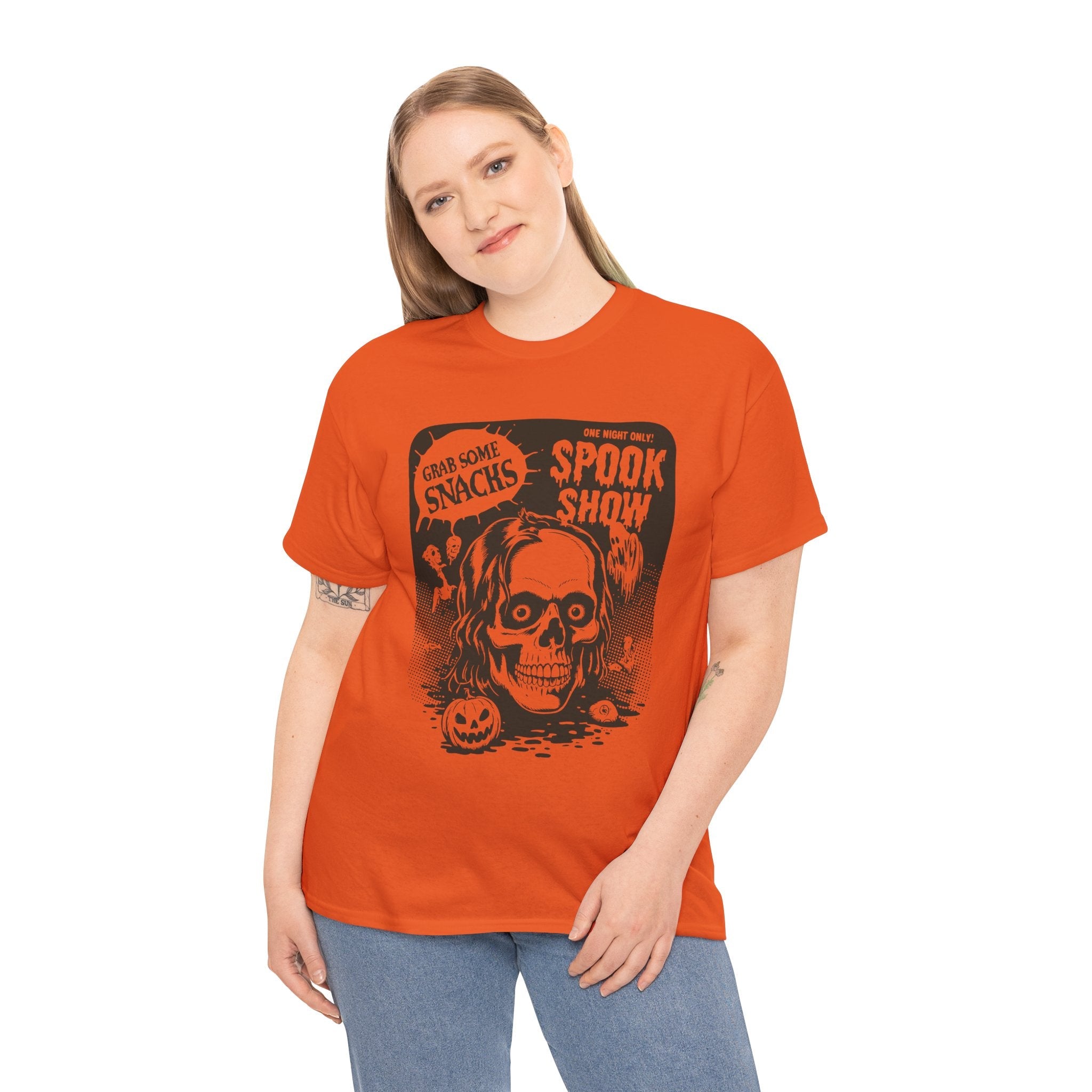 Halloween Spook Show Graphic T-Shirt Printify