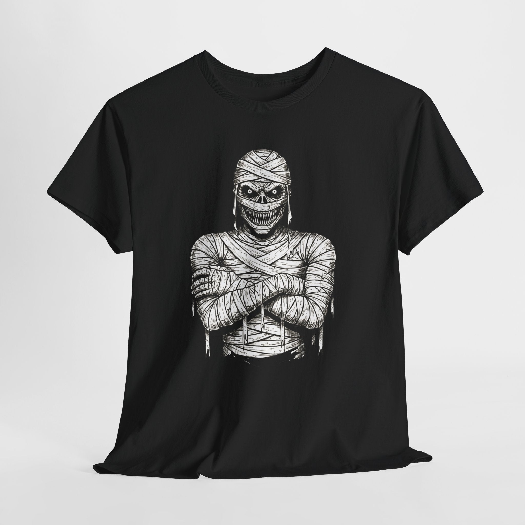 Scary Mummy Graphic T-Shirt Printify