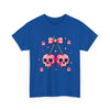 Pixel Skull Cherries Skeleton T- Shirt Printify