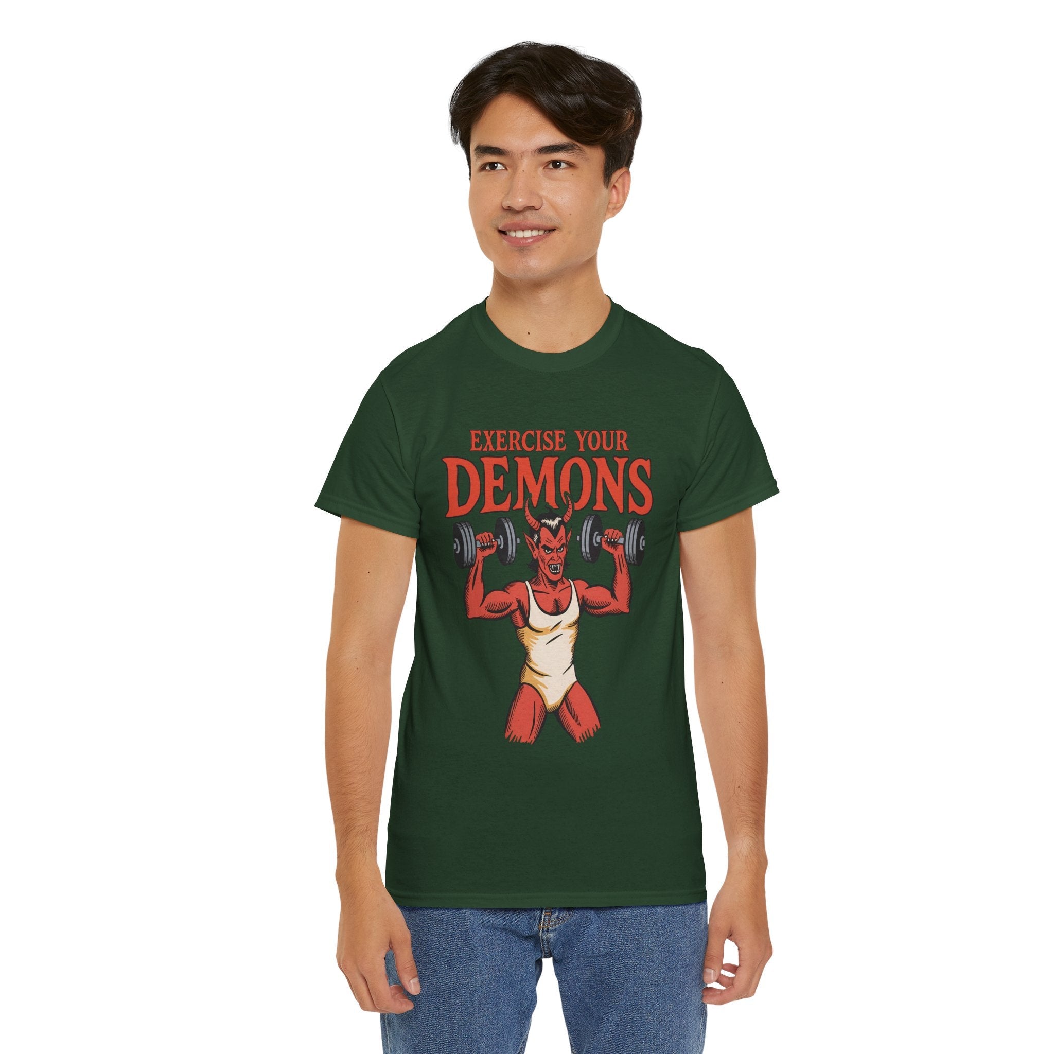 Exercise Your Demons T-Shirt Printify