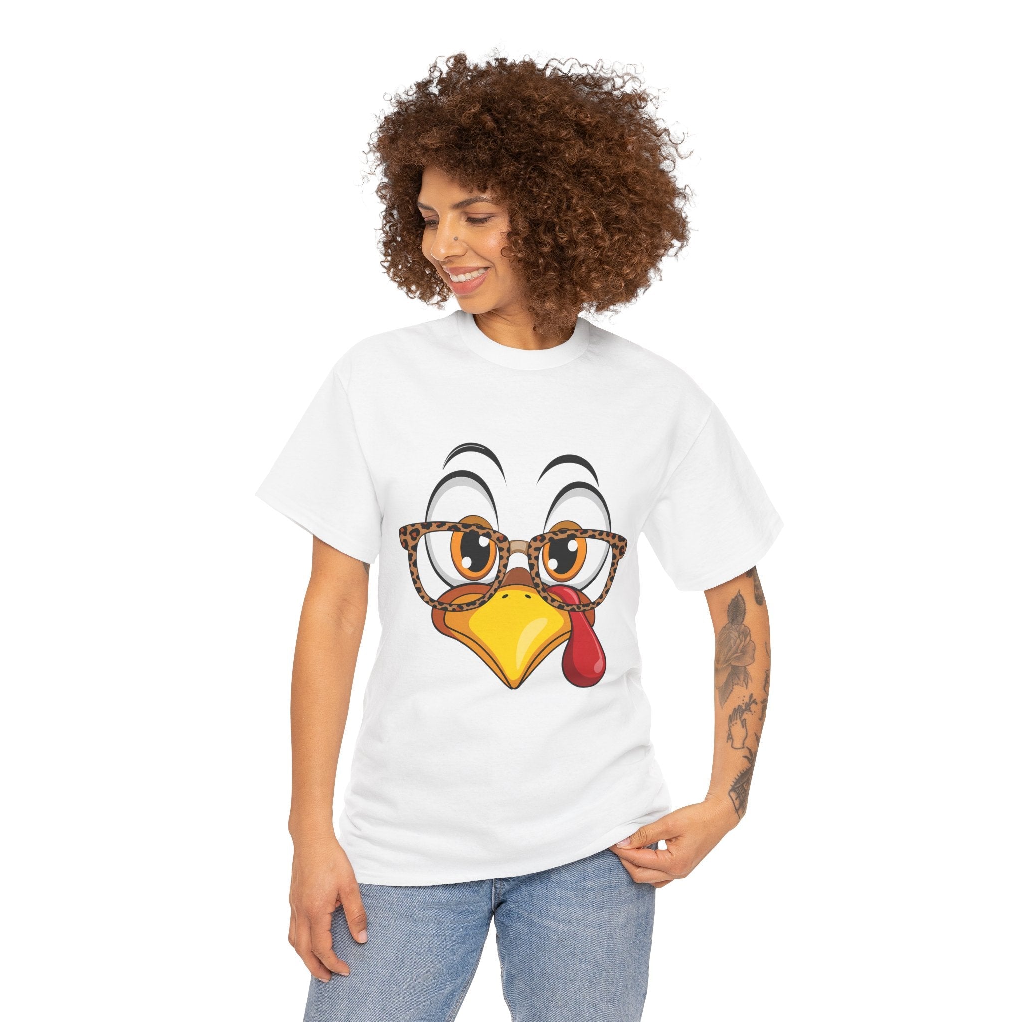 Funny Chicken Graphic T- Shirt Printify