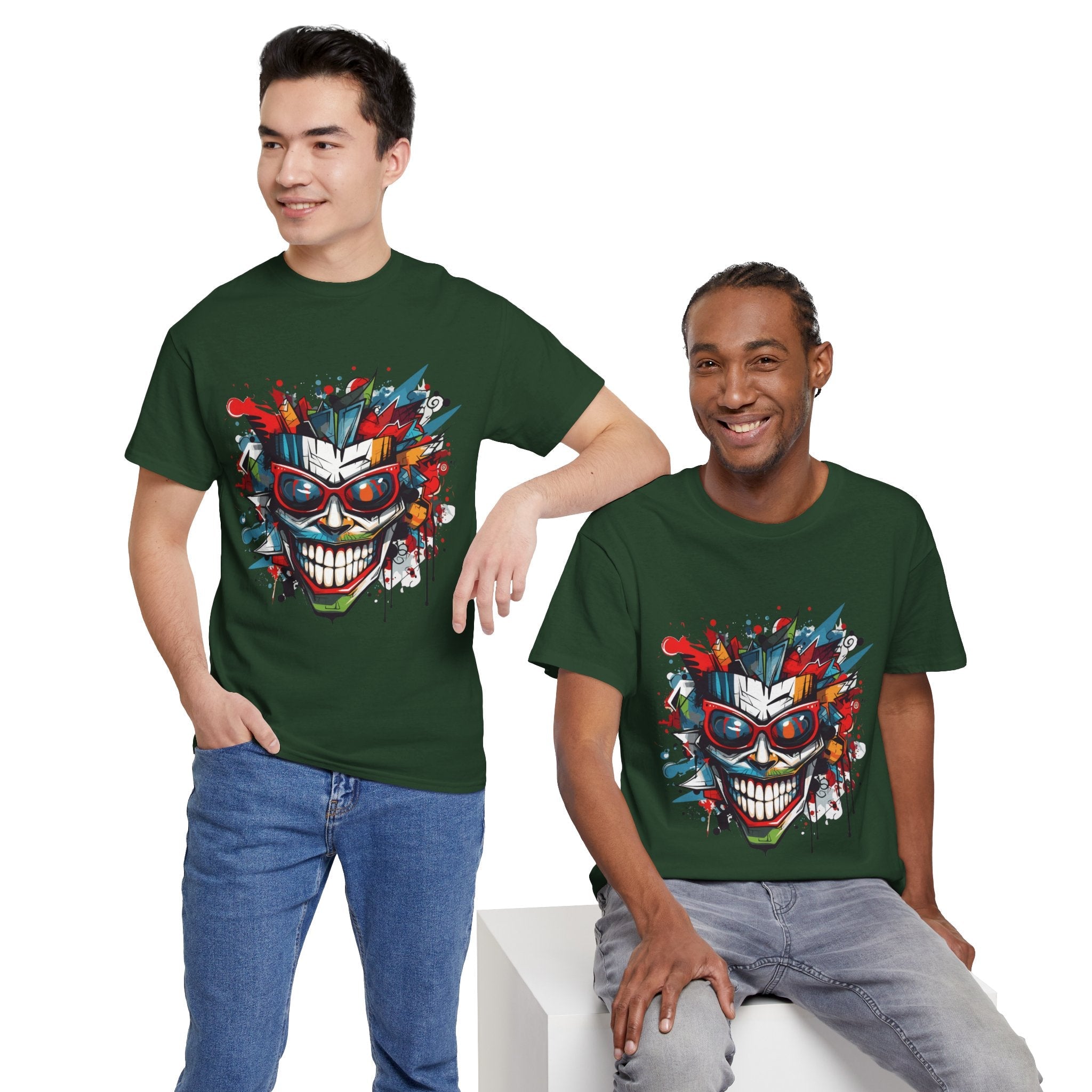 Joker Graffiti T-shirts Printify