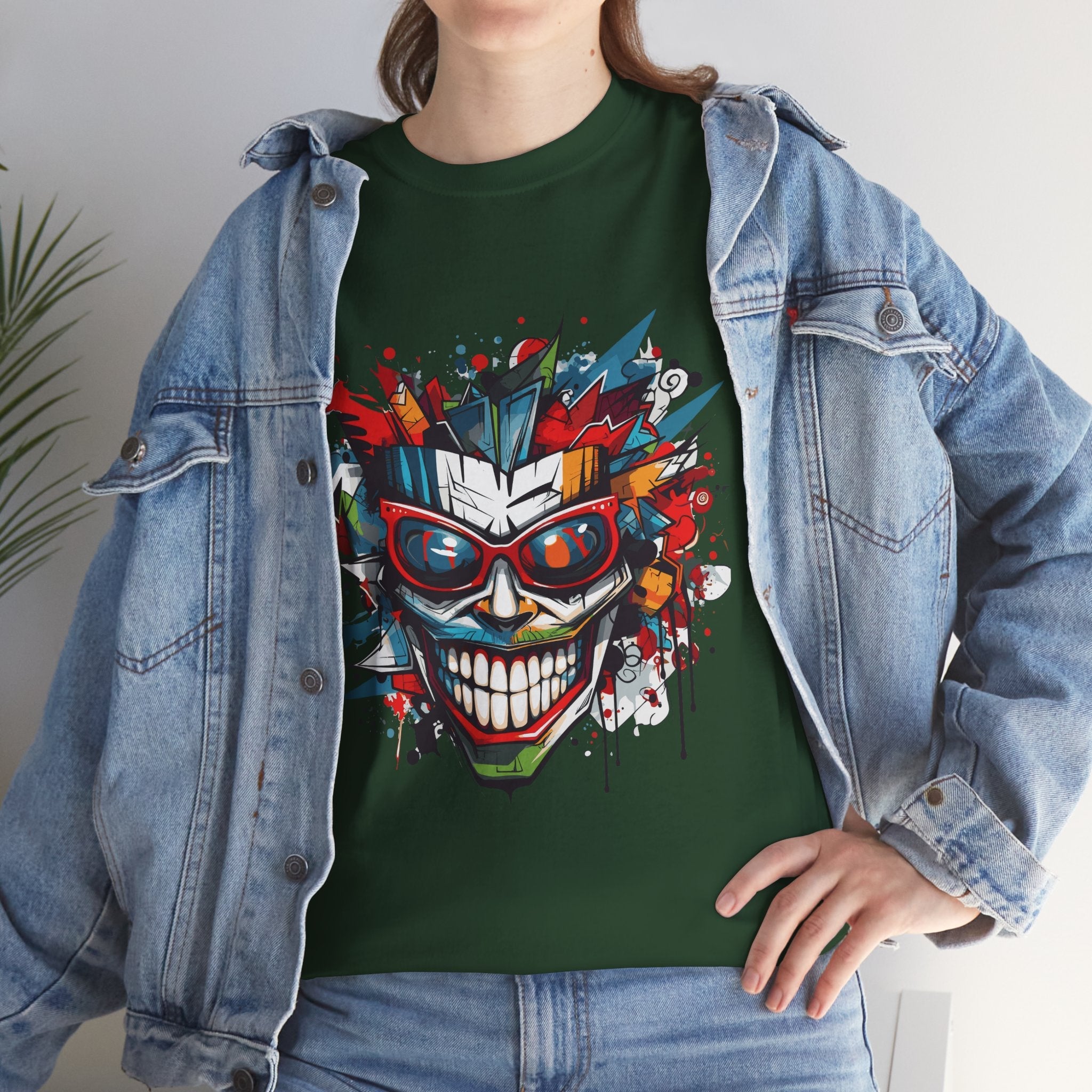 Joker Graffiti T-shirts Printify