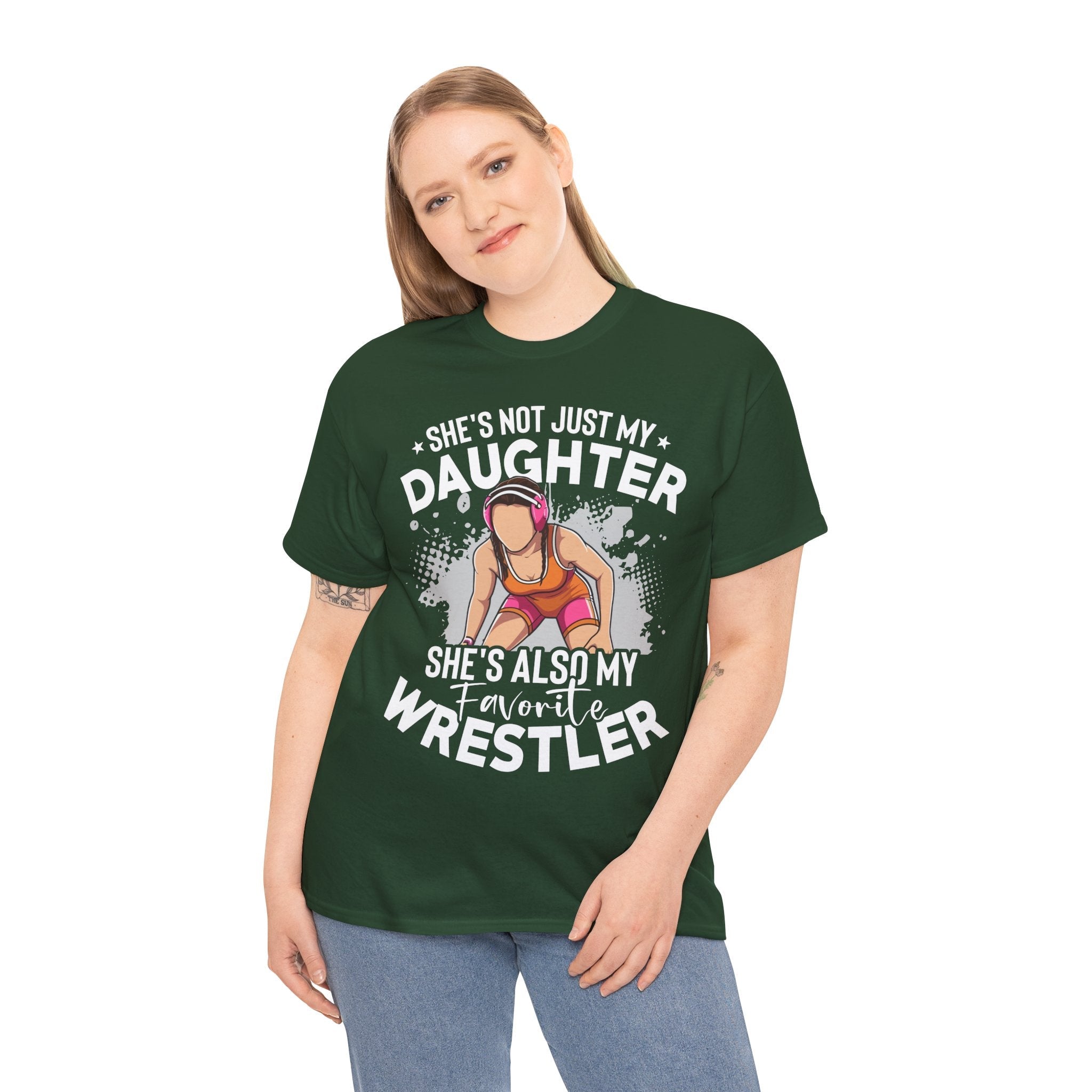 Wrestler's Daughter Graphic T- Shirt Printify