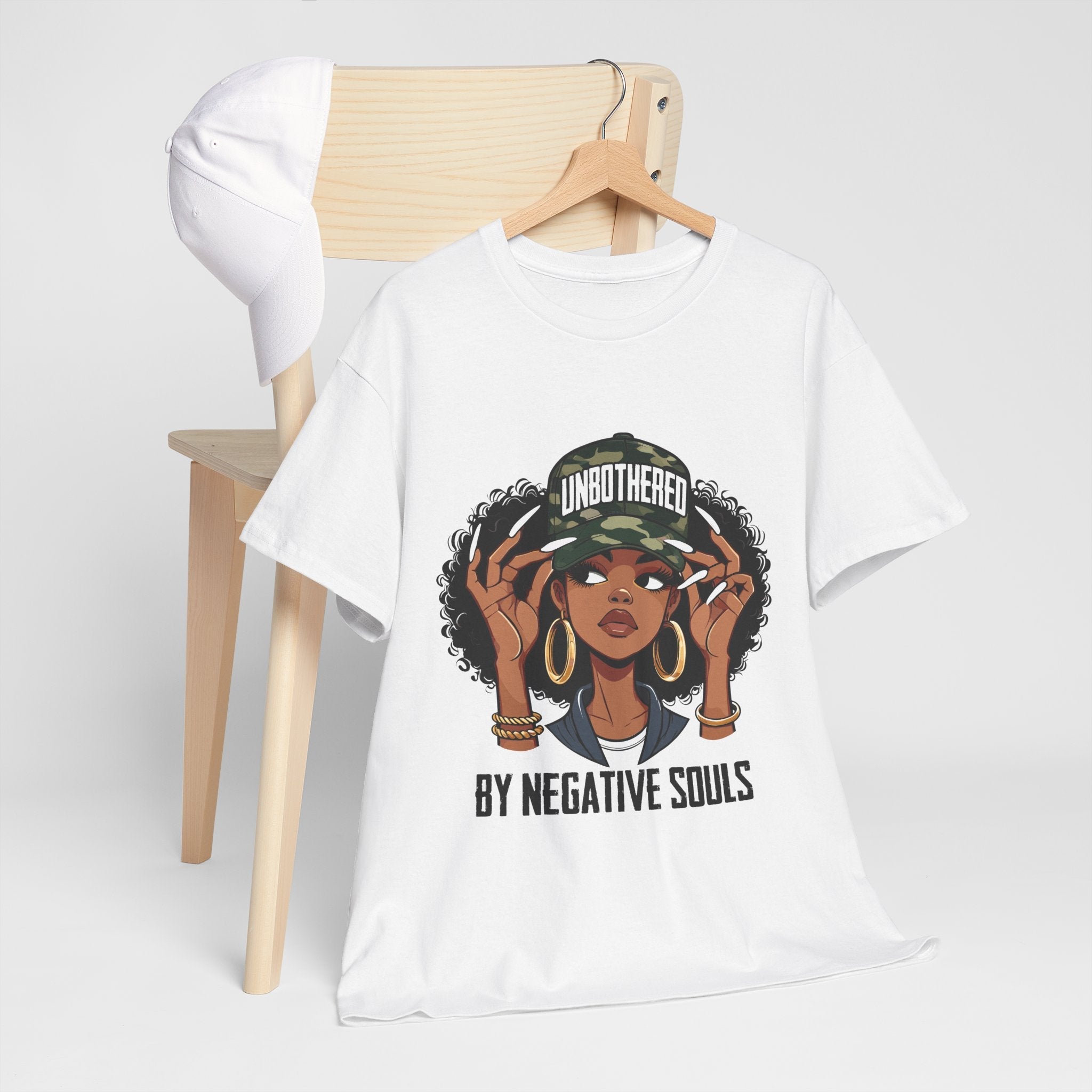 Unbothered Unisex Graphic T-Shirt Printify