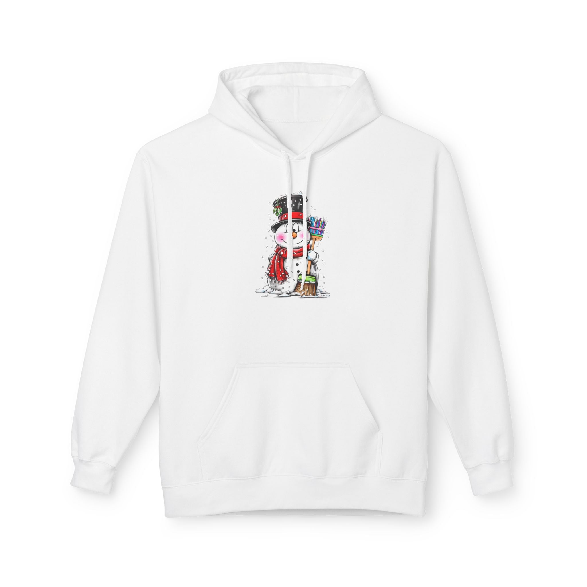 Winter Snowman Christmas Hoodie Printify