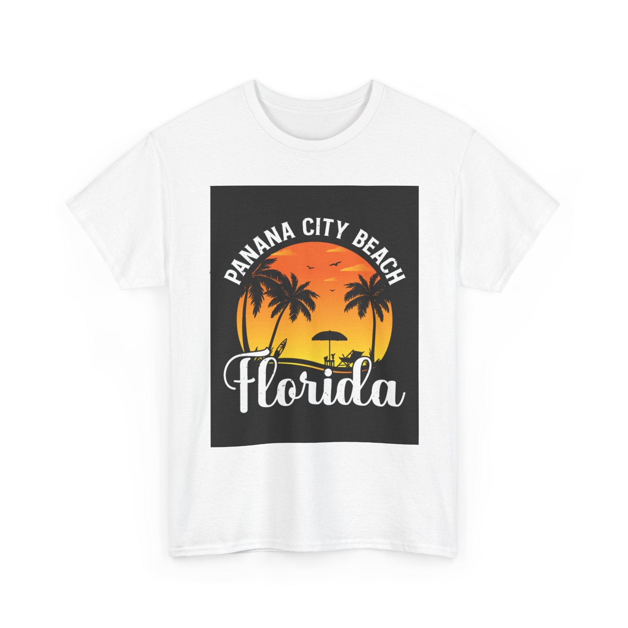 Sunset Beach Florida Vacation T-Shirt Printify