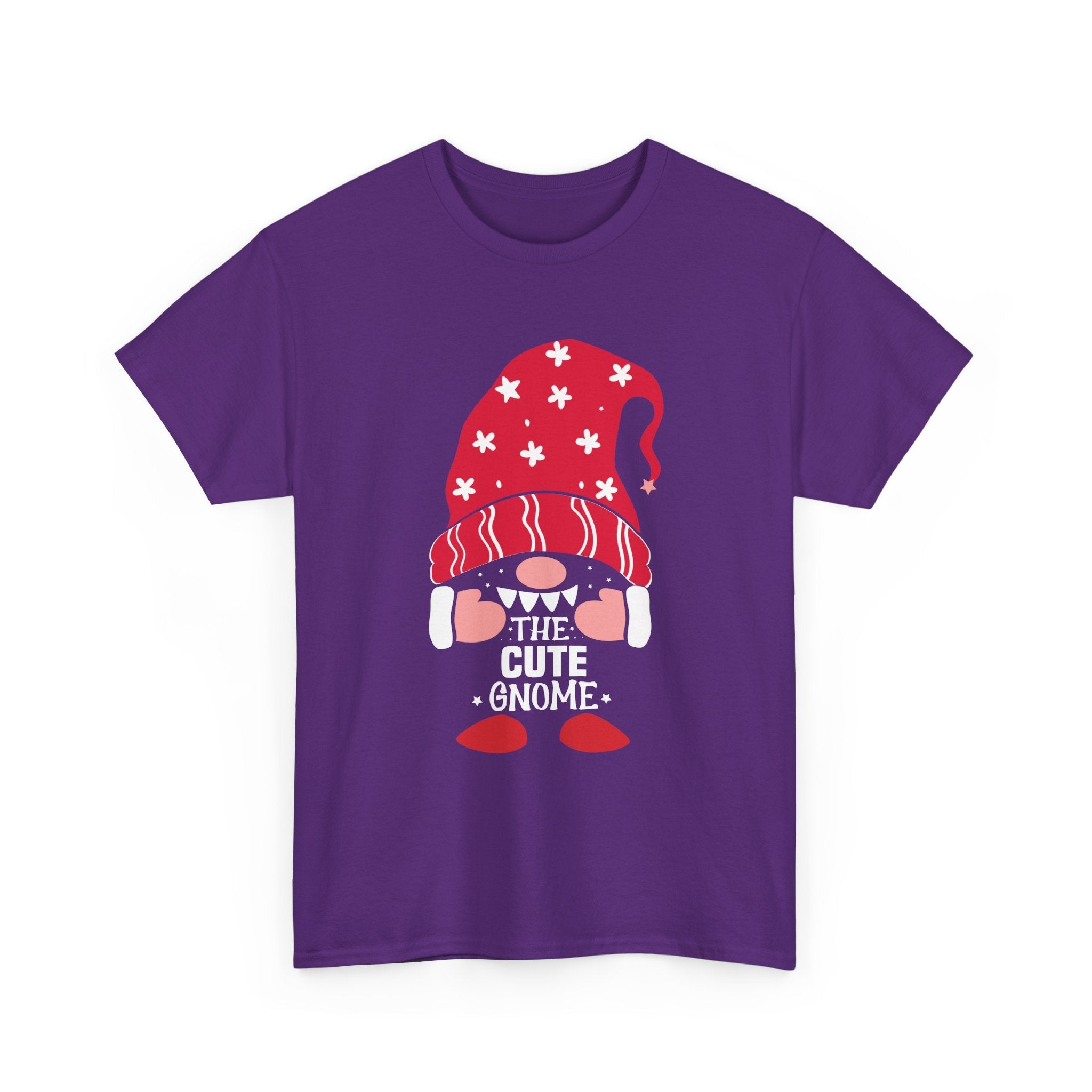 Cute Gnome Holiday T-Shirt Printify
