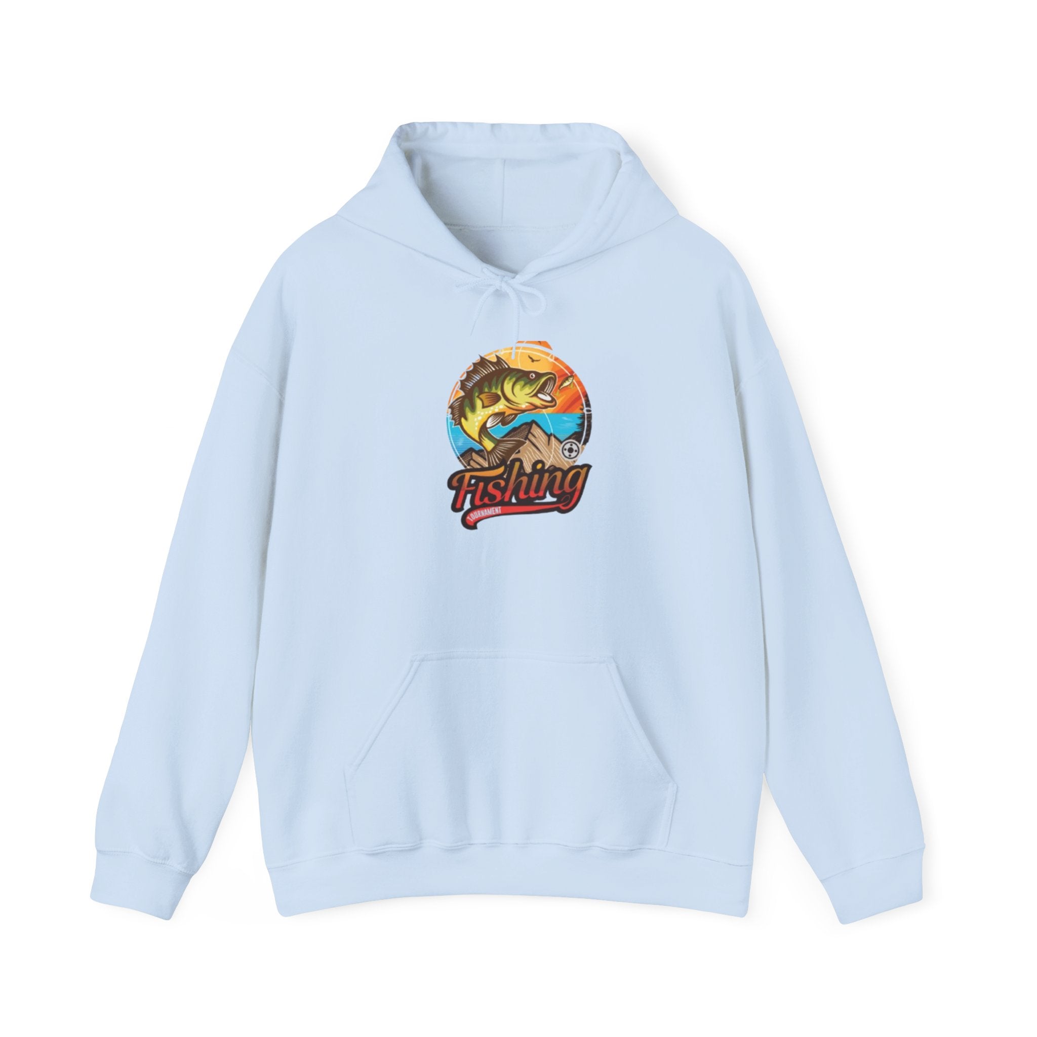 Vintage Fishing Graphic Hoodie Printify