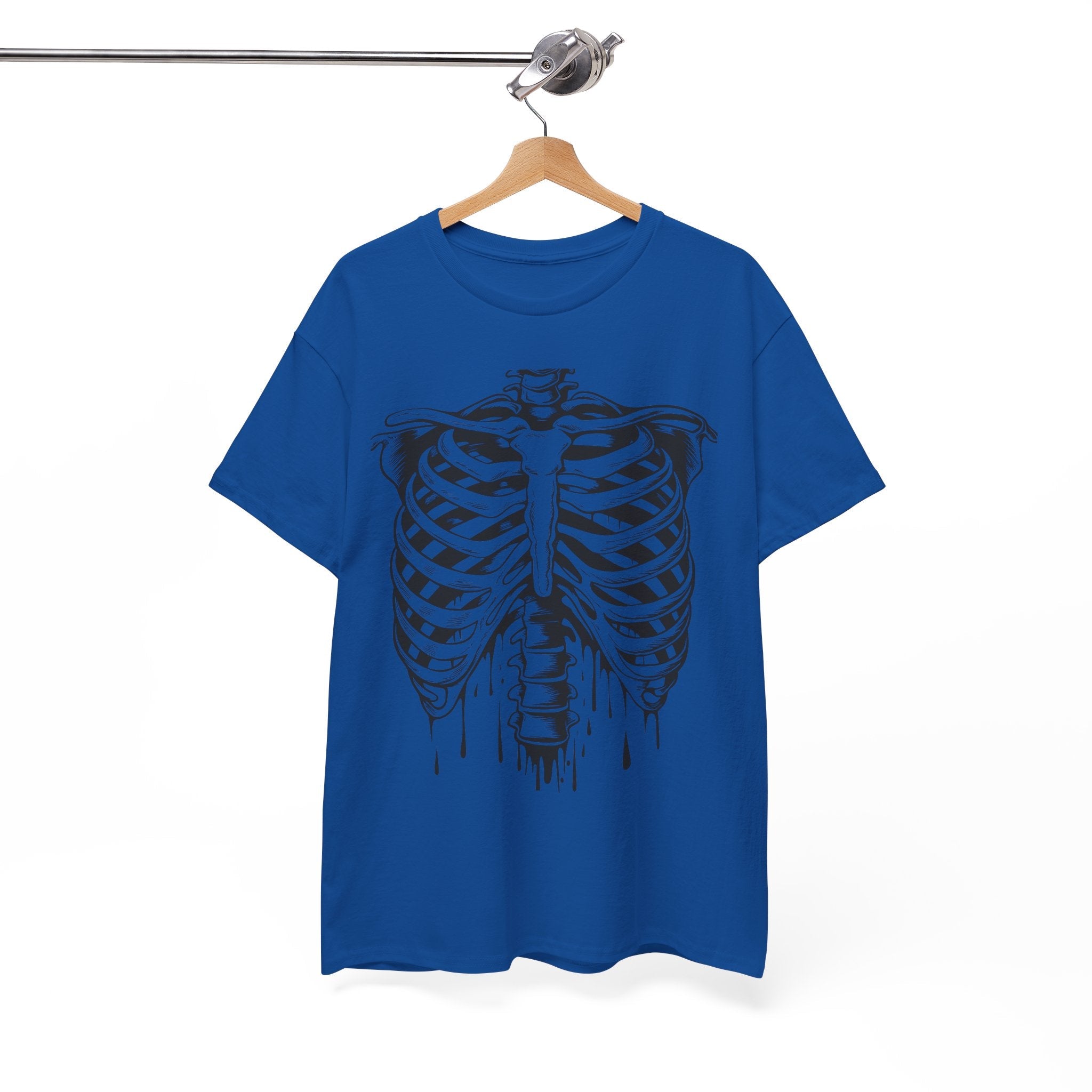 Skeleton Rib Vintage T- Shirt Printify