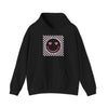 Checkerboard Heart Eyes Smiley Hoodie