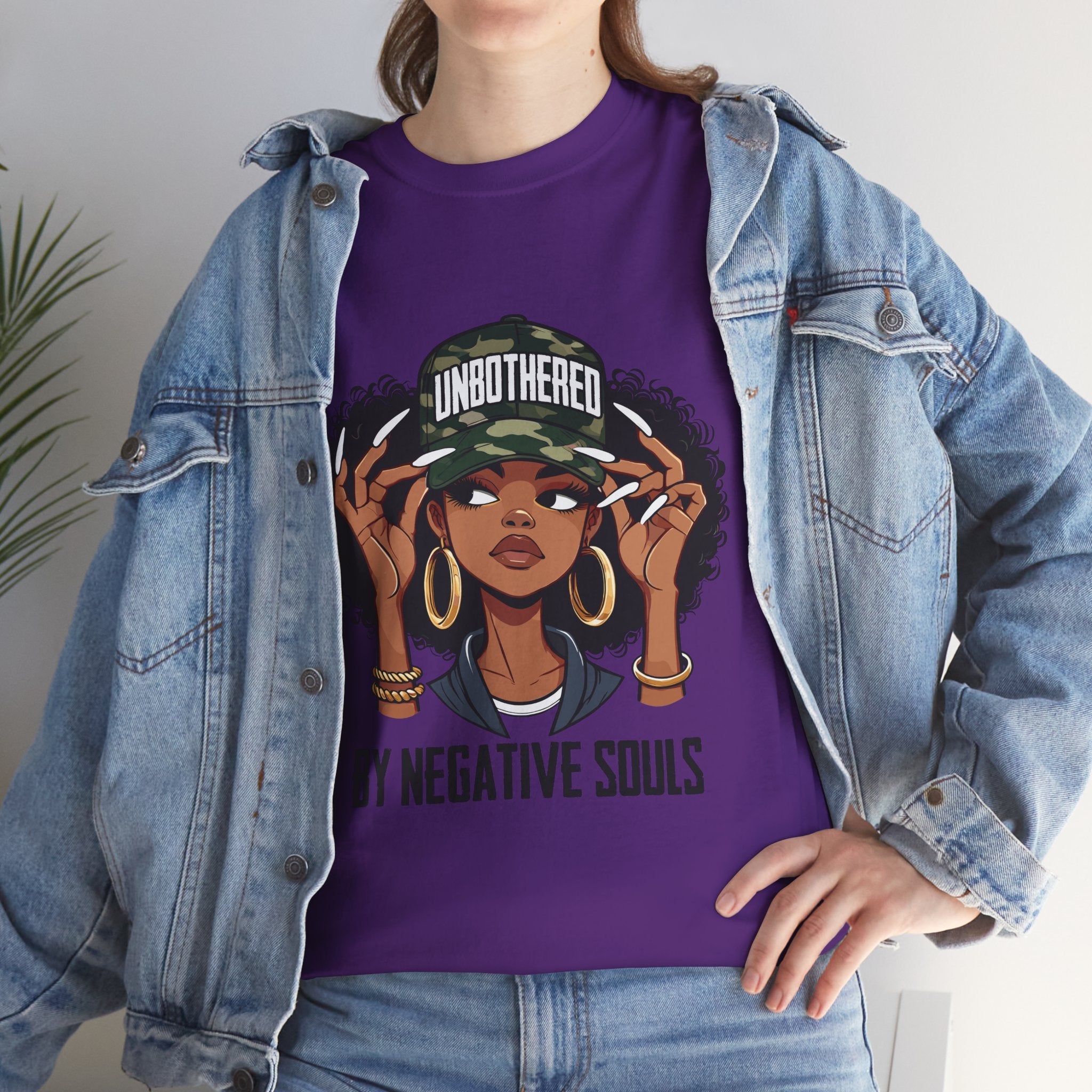 Unbothered Unisex Graphic T-Shirt Printify