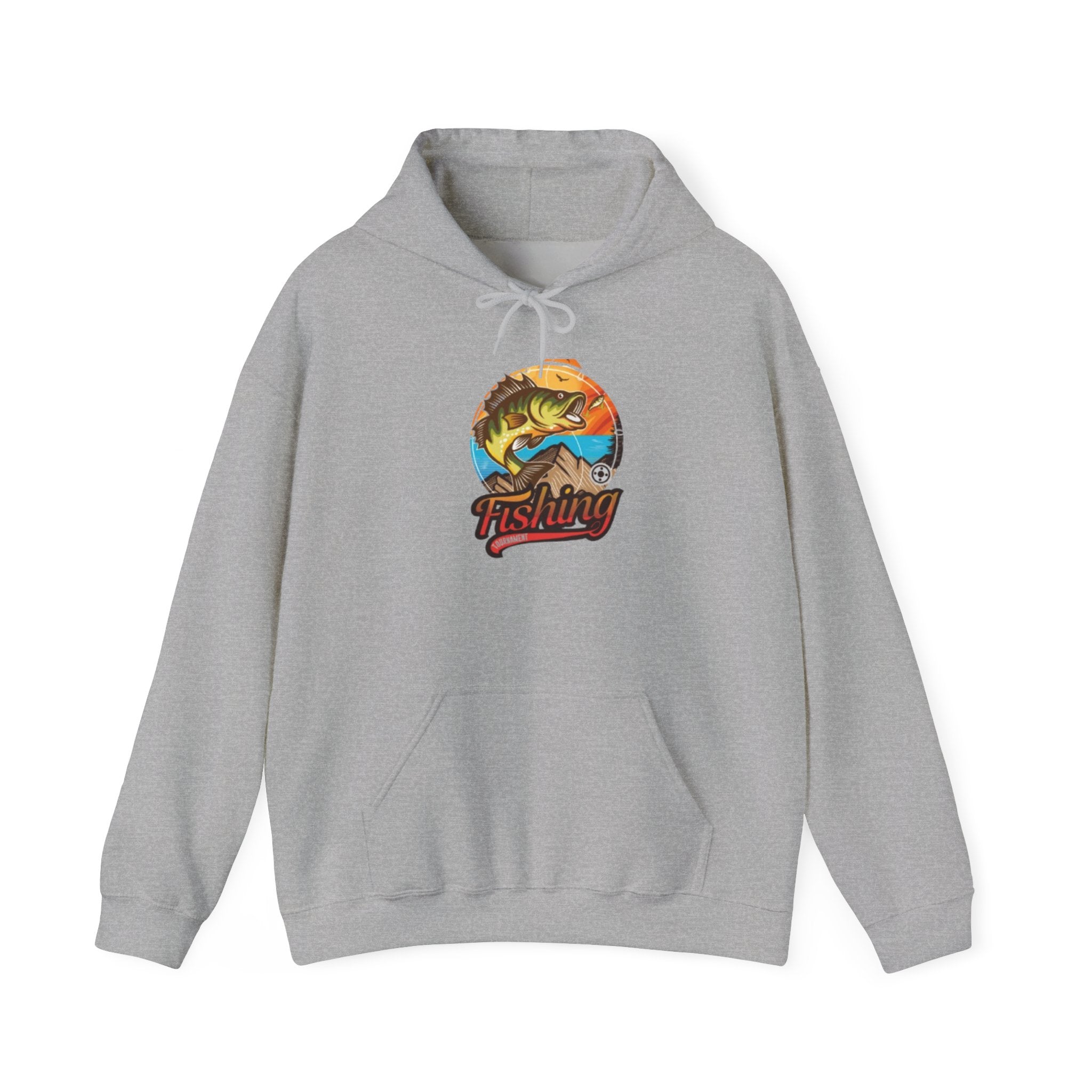 Vintage Fishing Graphic Hoodie Printify