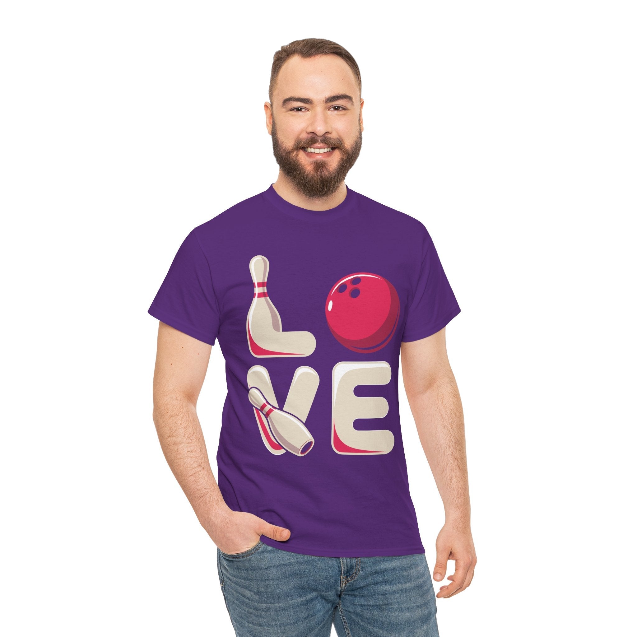 Bowling Love Graphic T-shirt Printify