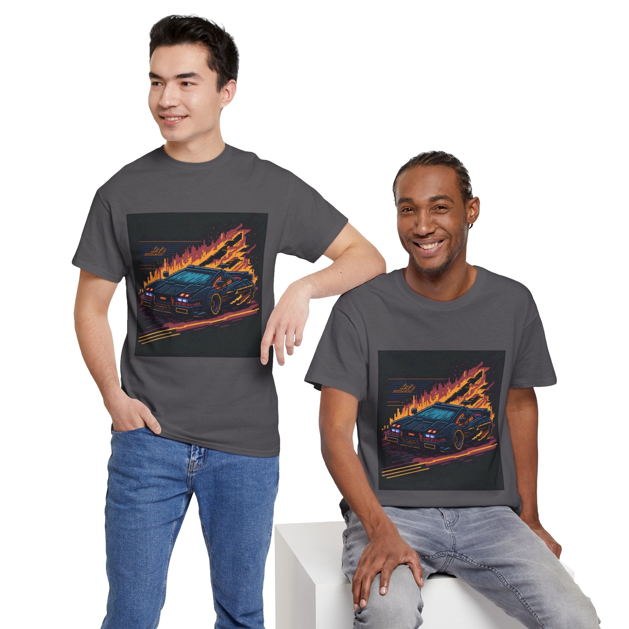 Retro Car Graphic Vintage T-Shirt Printify