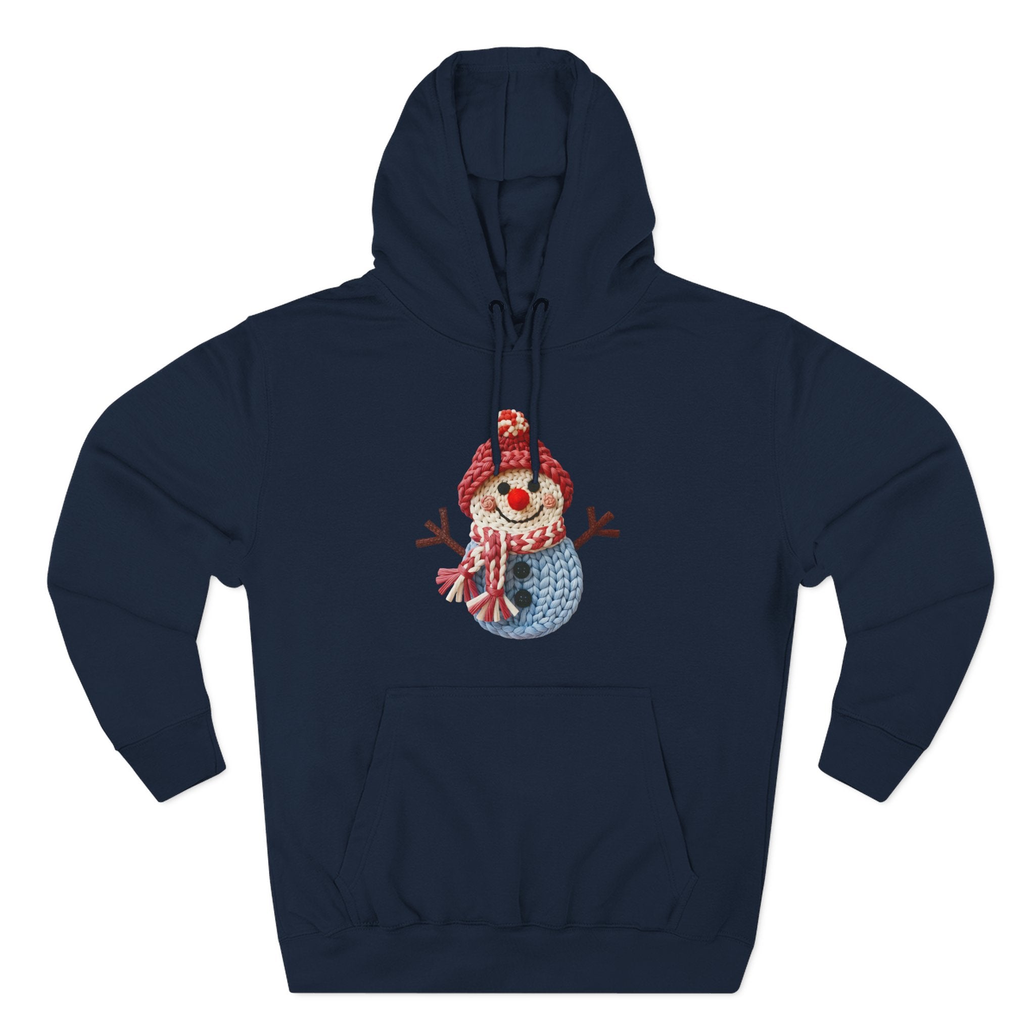 Winter Snowman Holiday Hoodie Printify