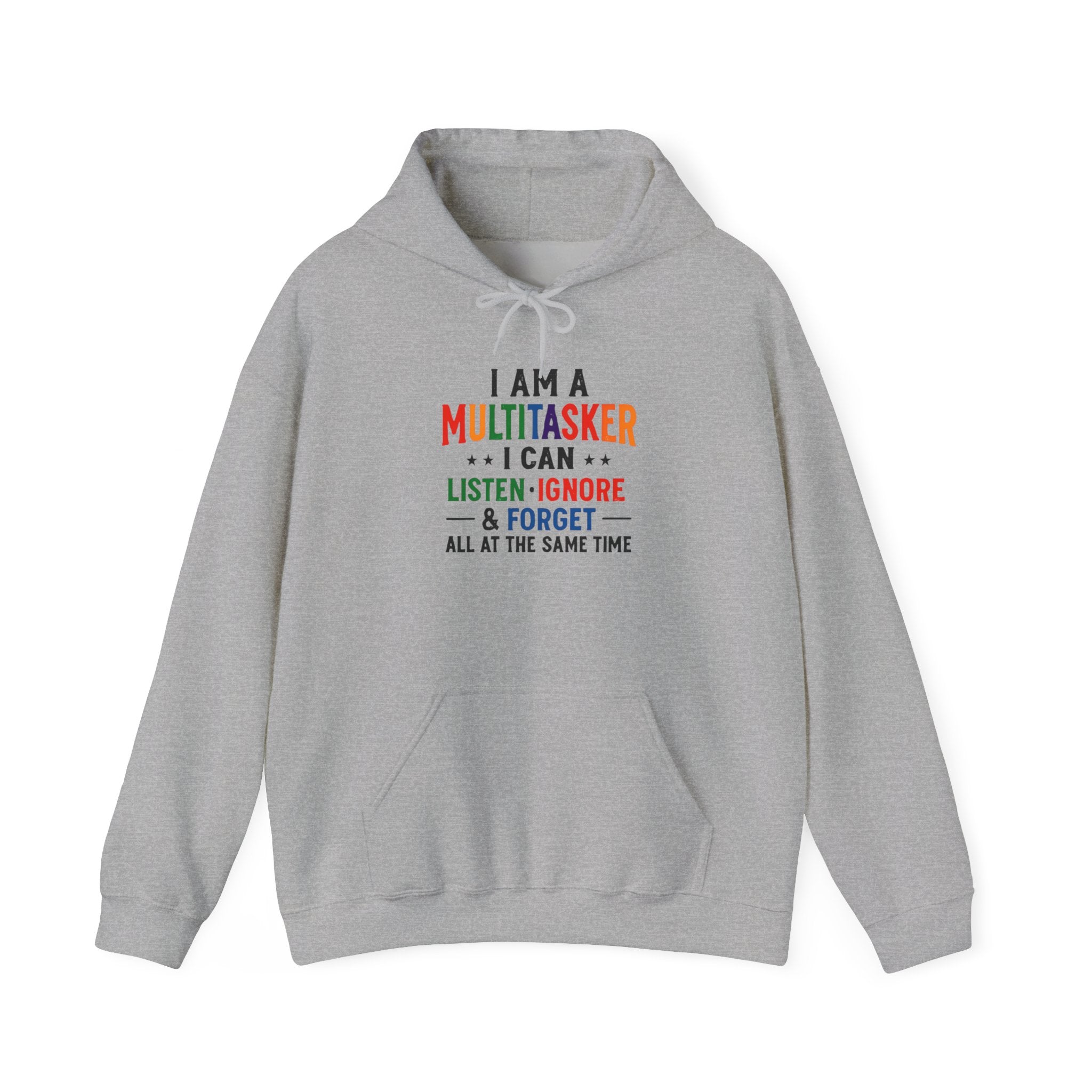 Multitasker Funny Quote Hoodie Printify
