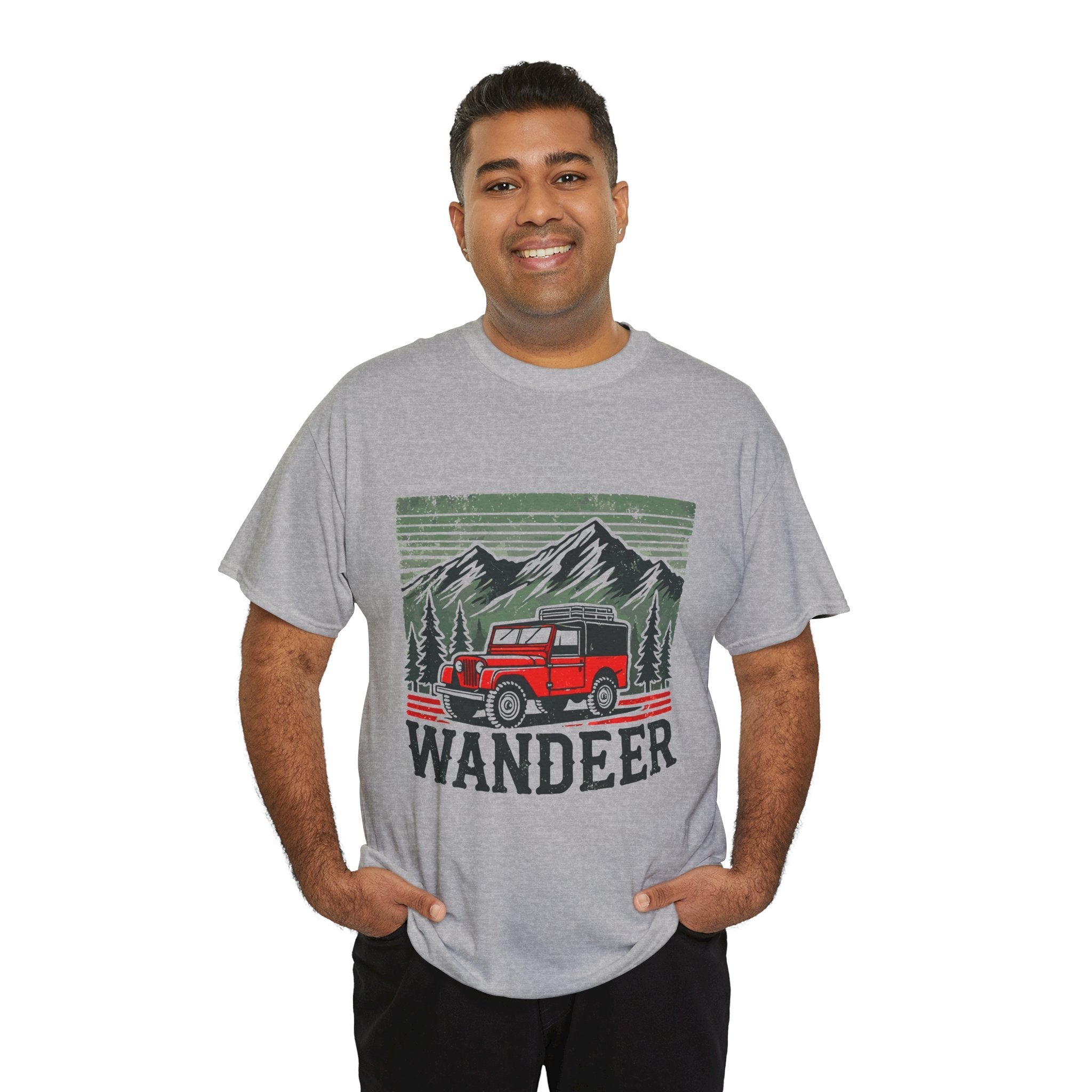 Wanderer Adventure Graphic T-Shirt Printify