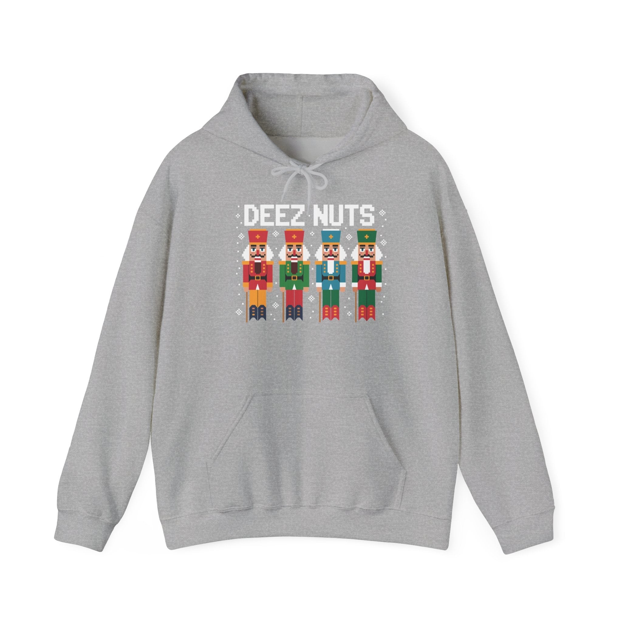 Deez Nuts Nutcracker Hoodie Printify