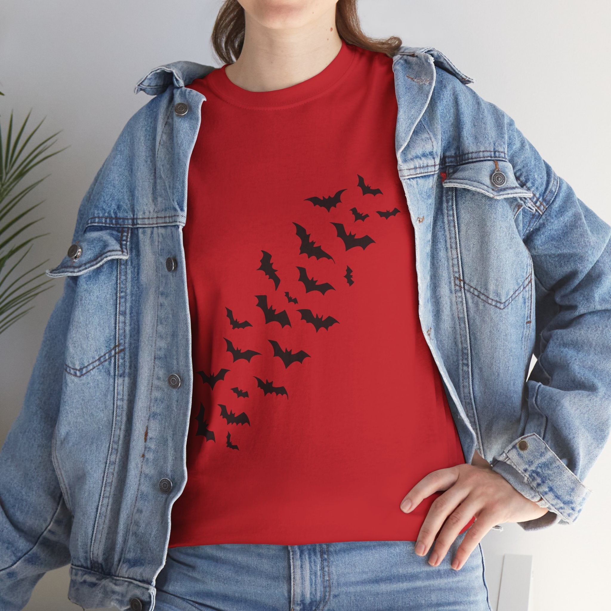 Halloween Bat Unisex Graphic T- Shirt Printify