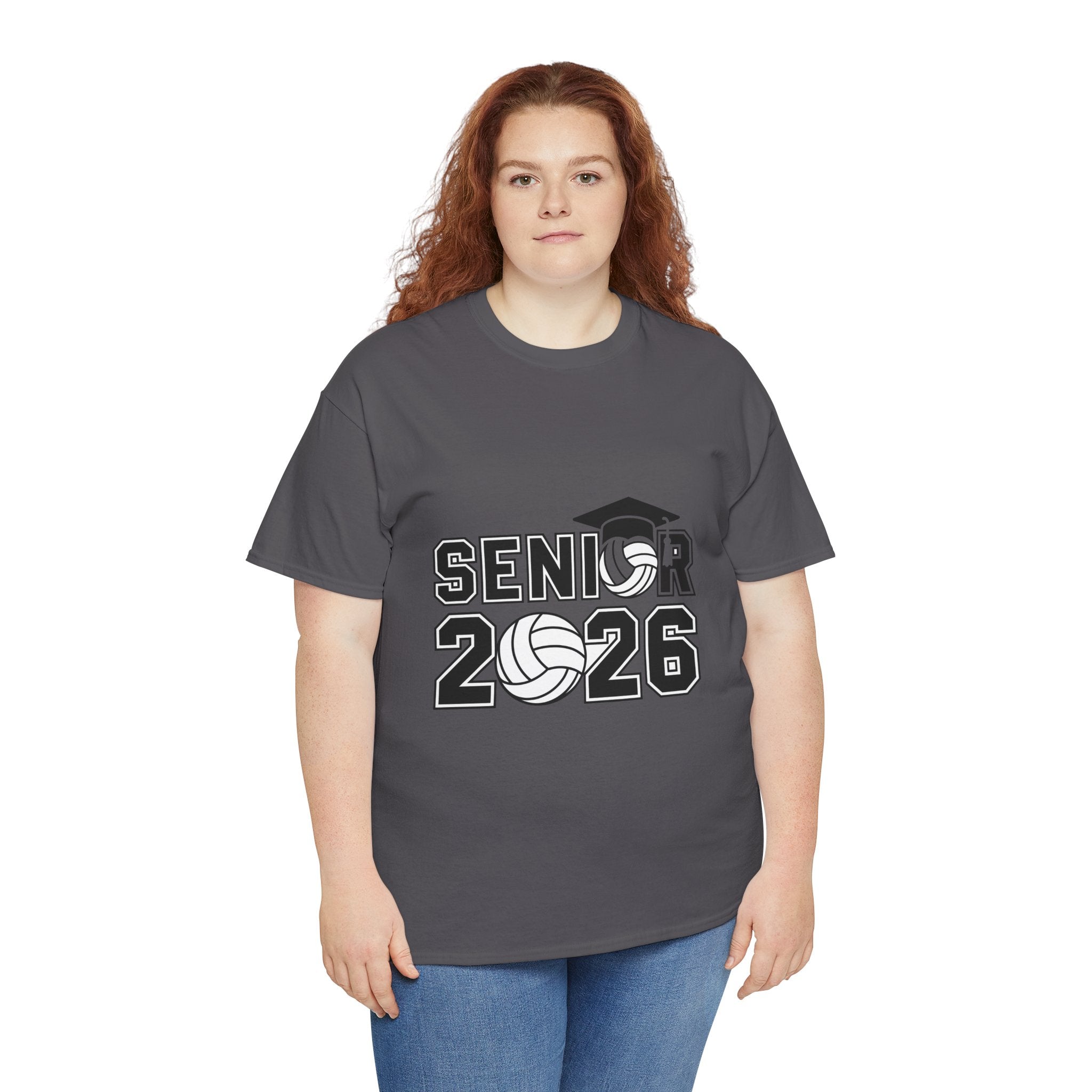 Senior 2026 Volleyball Graduation T- Shirt Printify