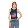 Women's American Flag Tank Top Printify