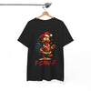 F-Caw-F Holiday Chicken Unisex T- Shirt Printify