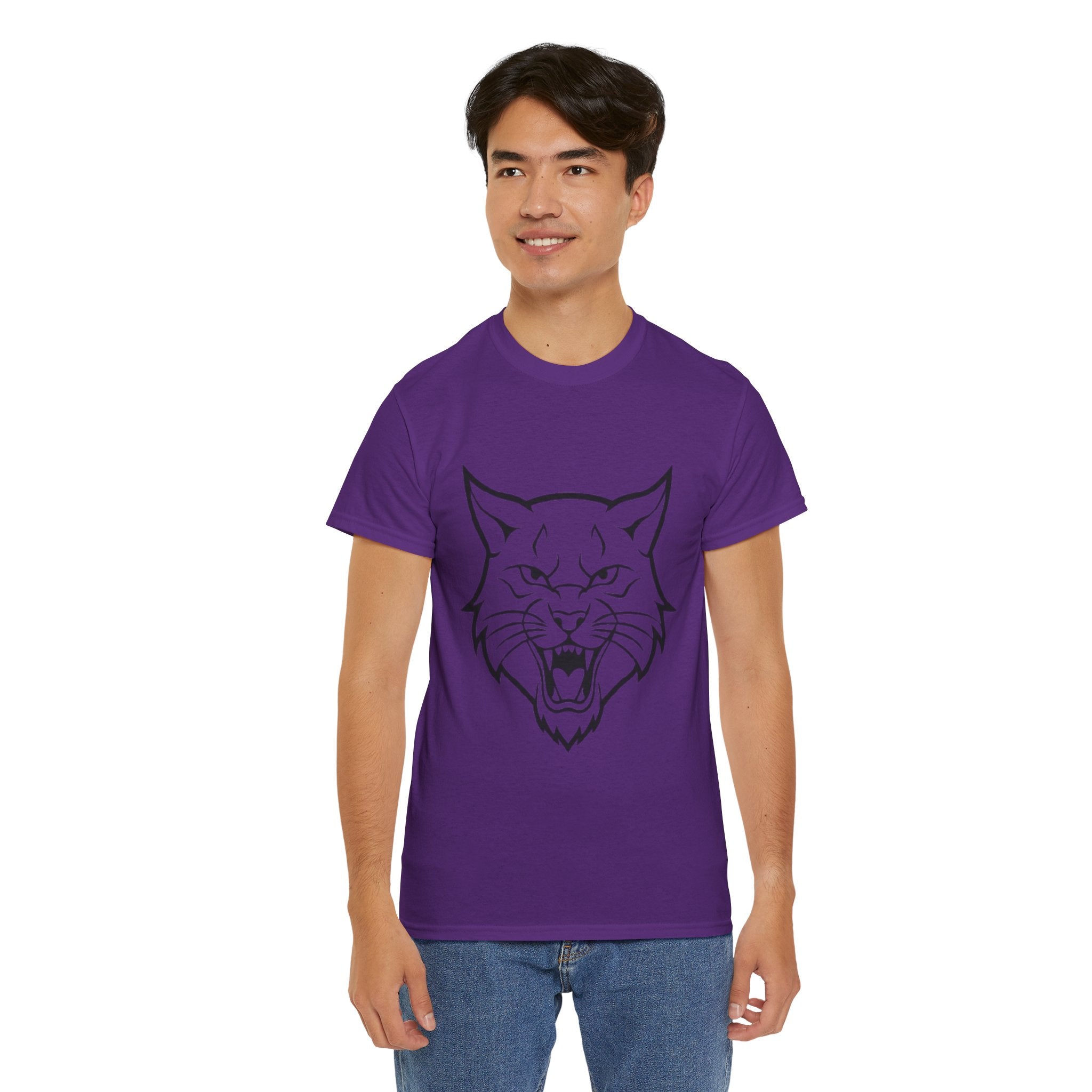Bobcat Unisex Animal Graphic T-Shirt Printify