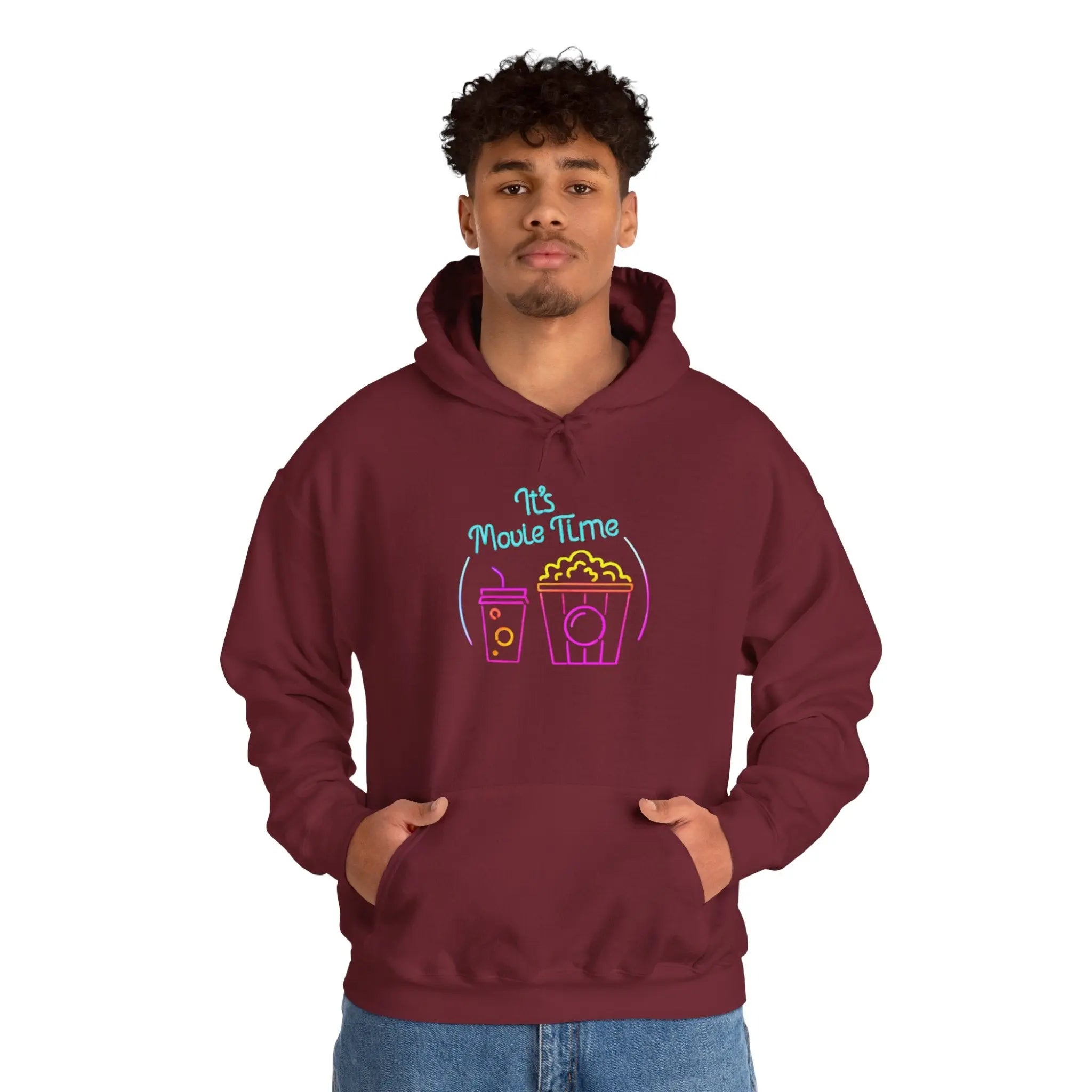 Uniusex Movie Night Hoodie Printify