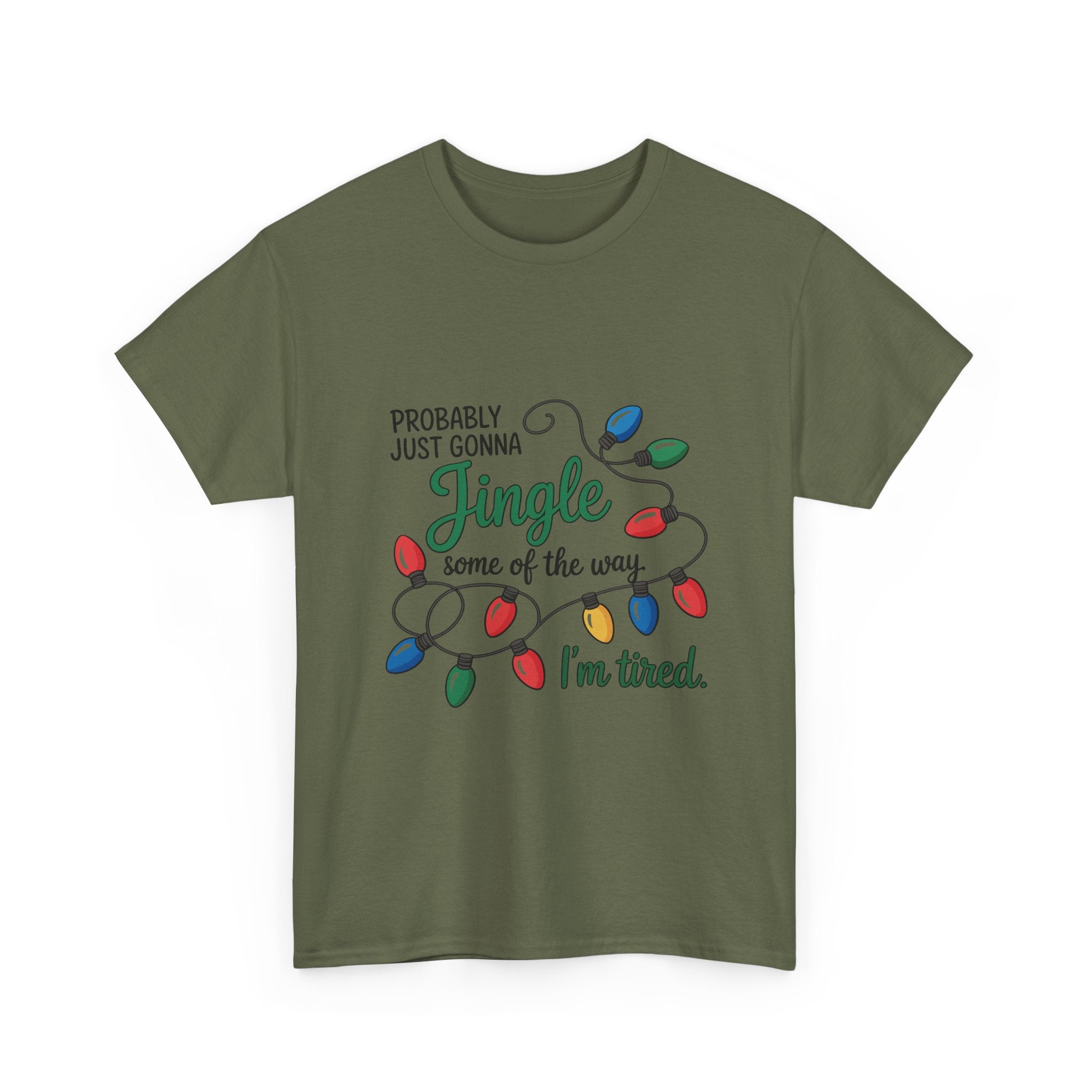 Festive Holiday Graphic T-Shirt Printify