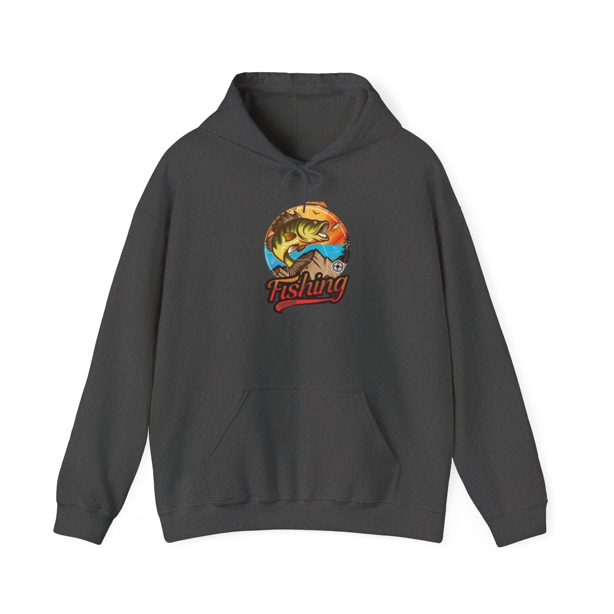 Vintage Fishing Graphic Hoodie Printify