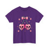 Pixel Skull Cherries Skeleton T- Shirt Printify